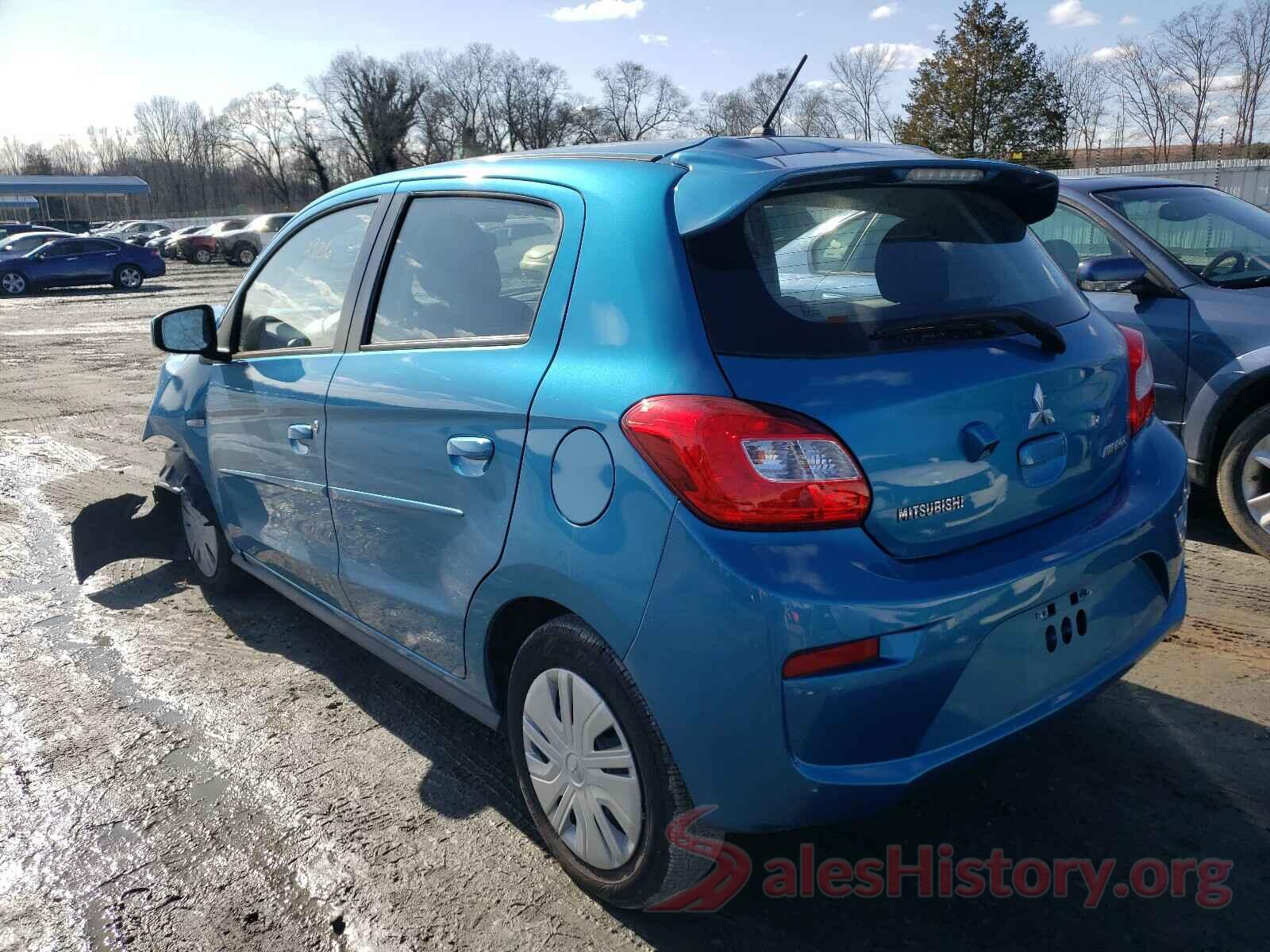 ML32A3HJ7KH015204 2019 MITSUBISHI MIRAGE