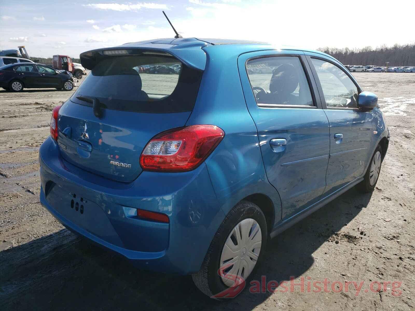 ML32A3HJ7KH015204 2019 MITSUBISHI MIRAGE