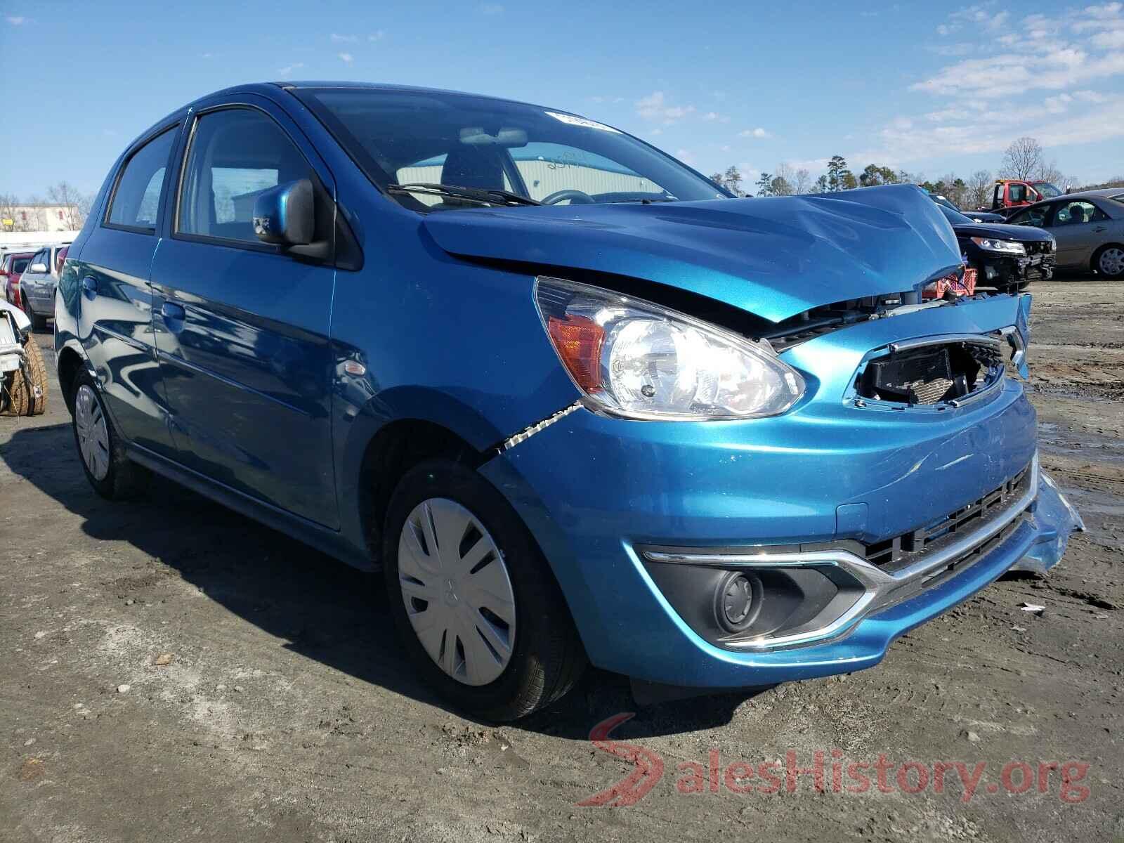 ML32A3HJ7KH015204 2019 MITSUBISHI MIRAGE