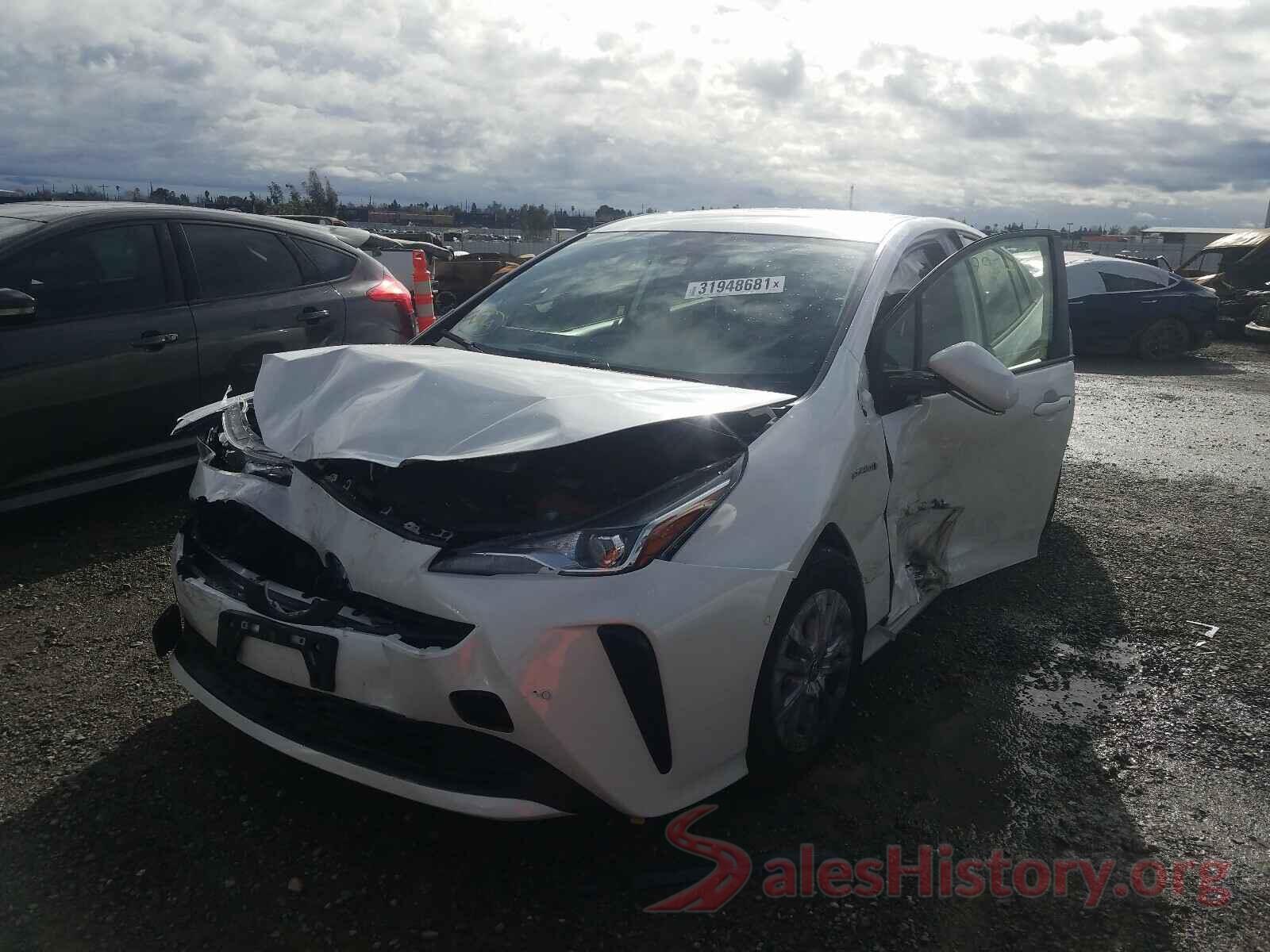 JTDKARFU1L3115620 2020 TOYOTA PRIUS