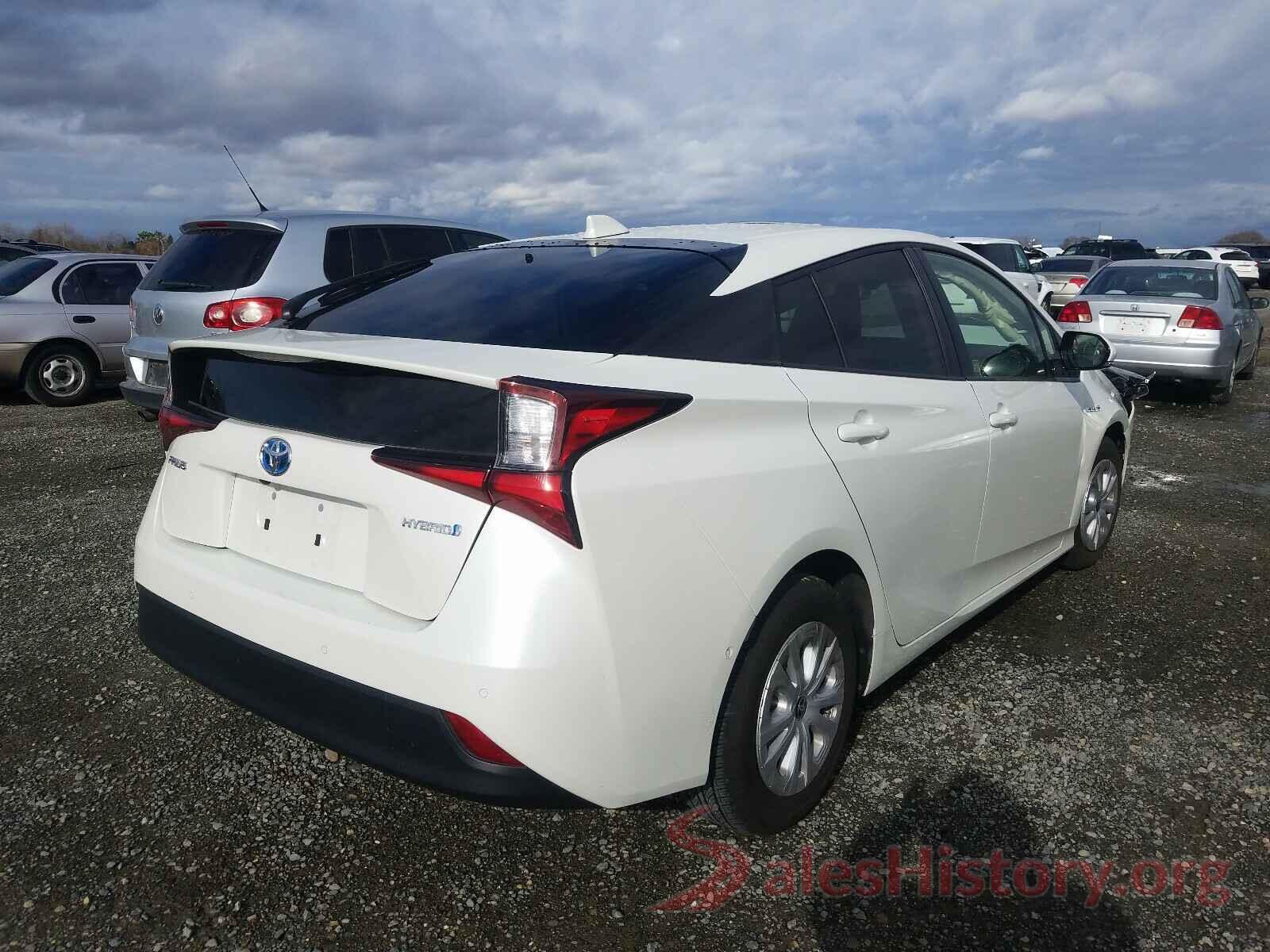 JTDKARFU1L3115620 2020 TOYOTA PRIUS