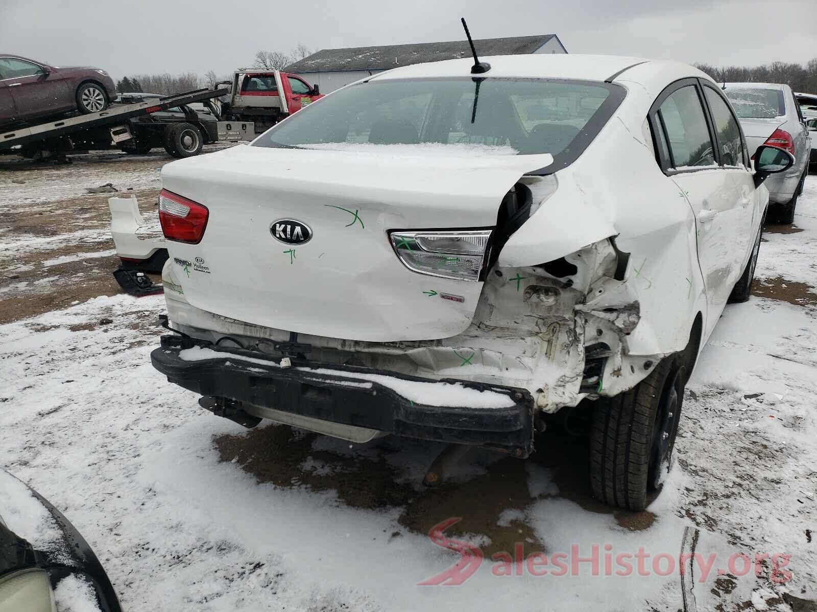 KNADM4A37H6104268 2017 KIA RIO