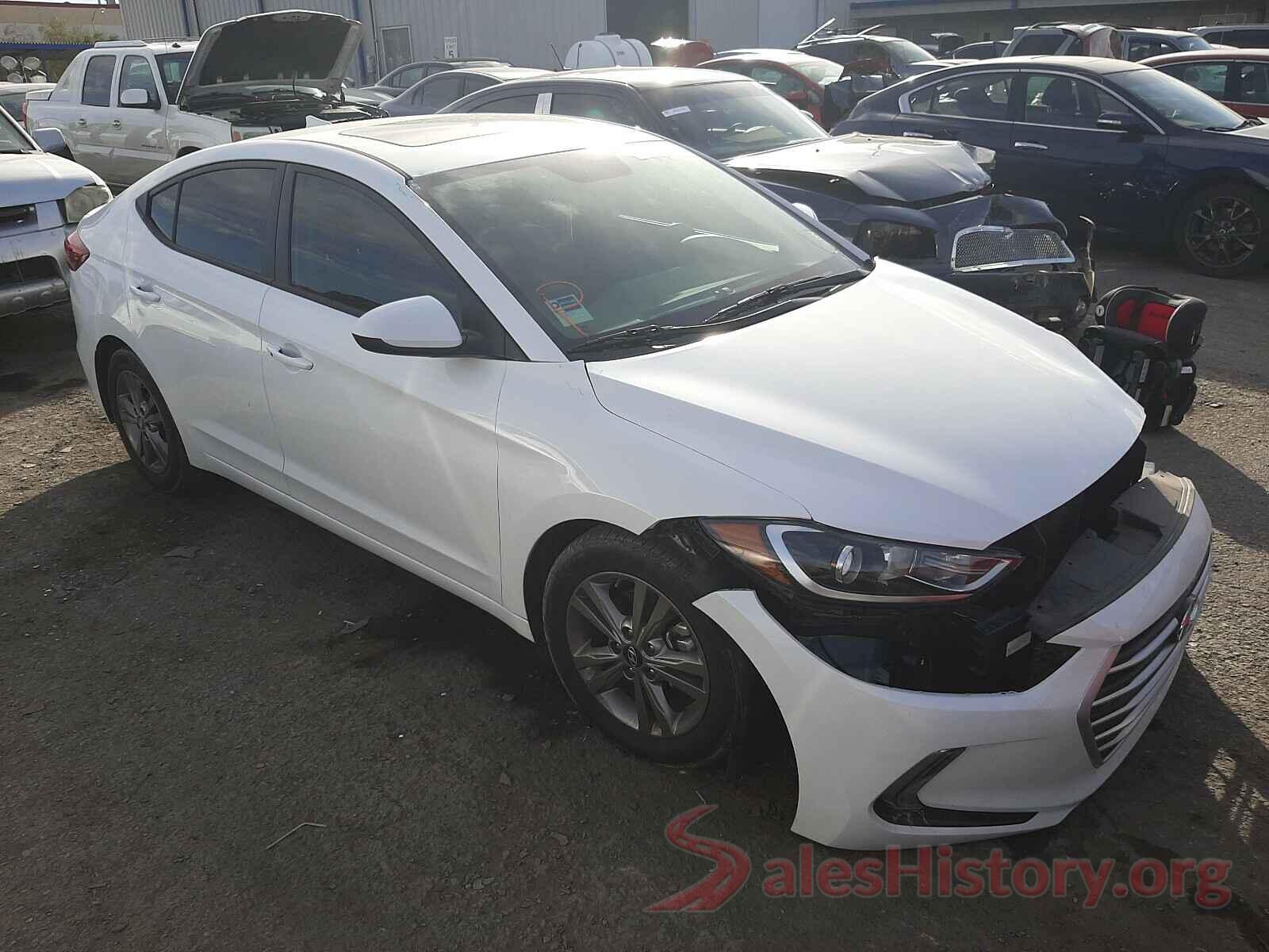 5NPD84LF2HH139417 2017 HYUNDAI ELANTRA