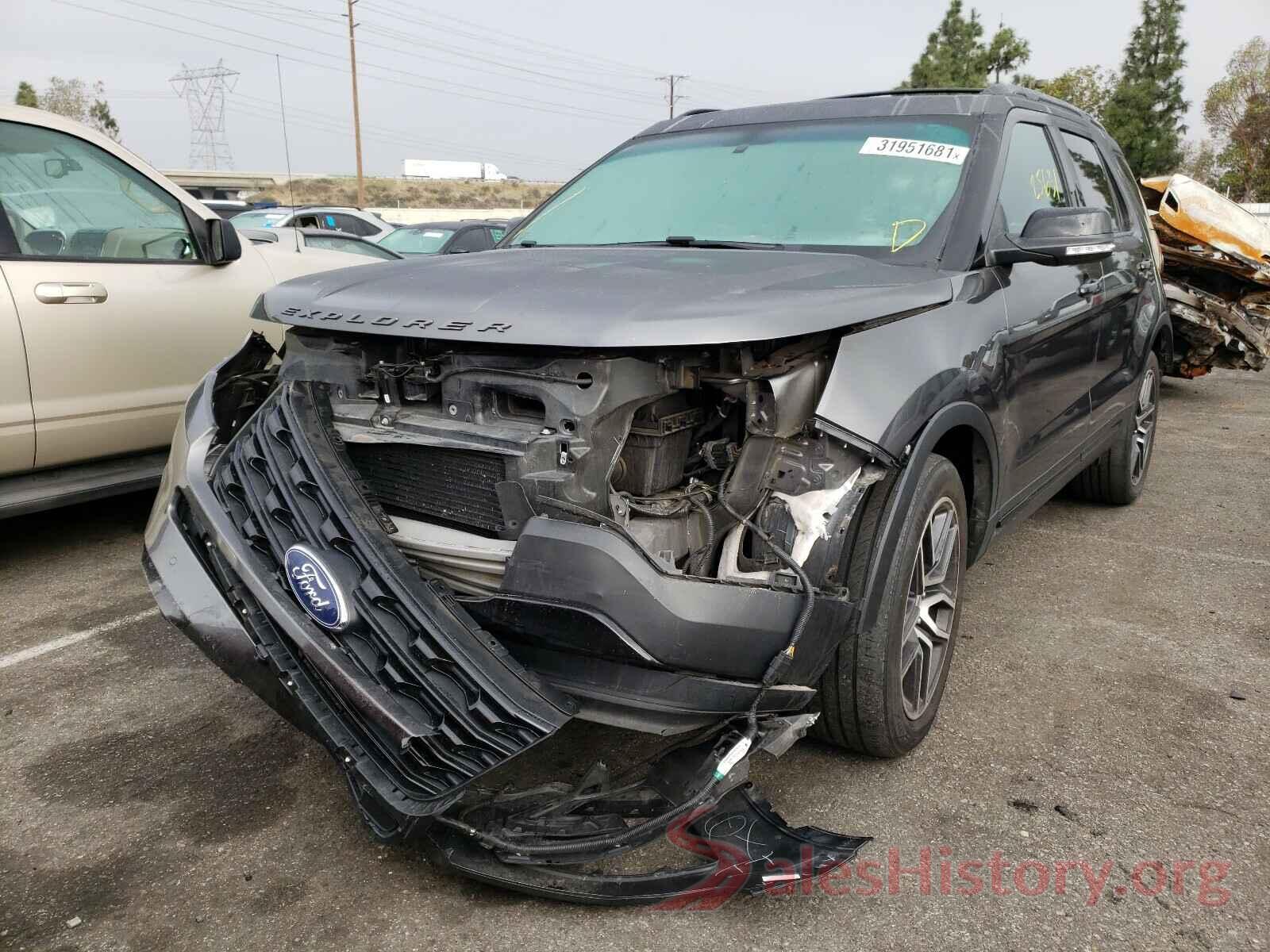 1FM5K8GT1GGA95874 2016 FORD EXPLORER