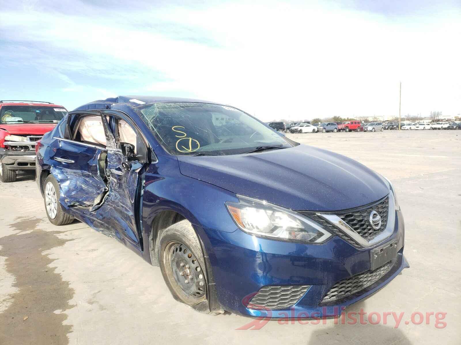 3N1AB7APXKY269721 2019 NISSAN SENTRA