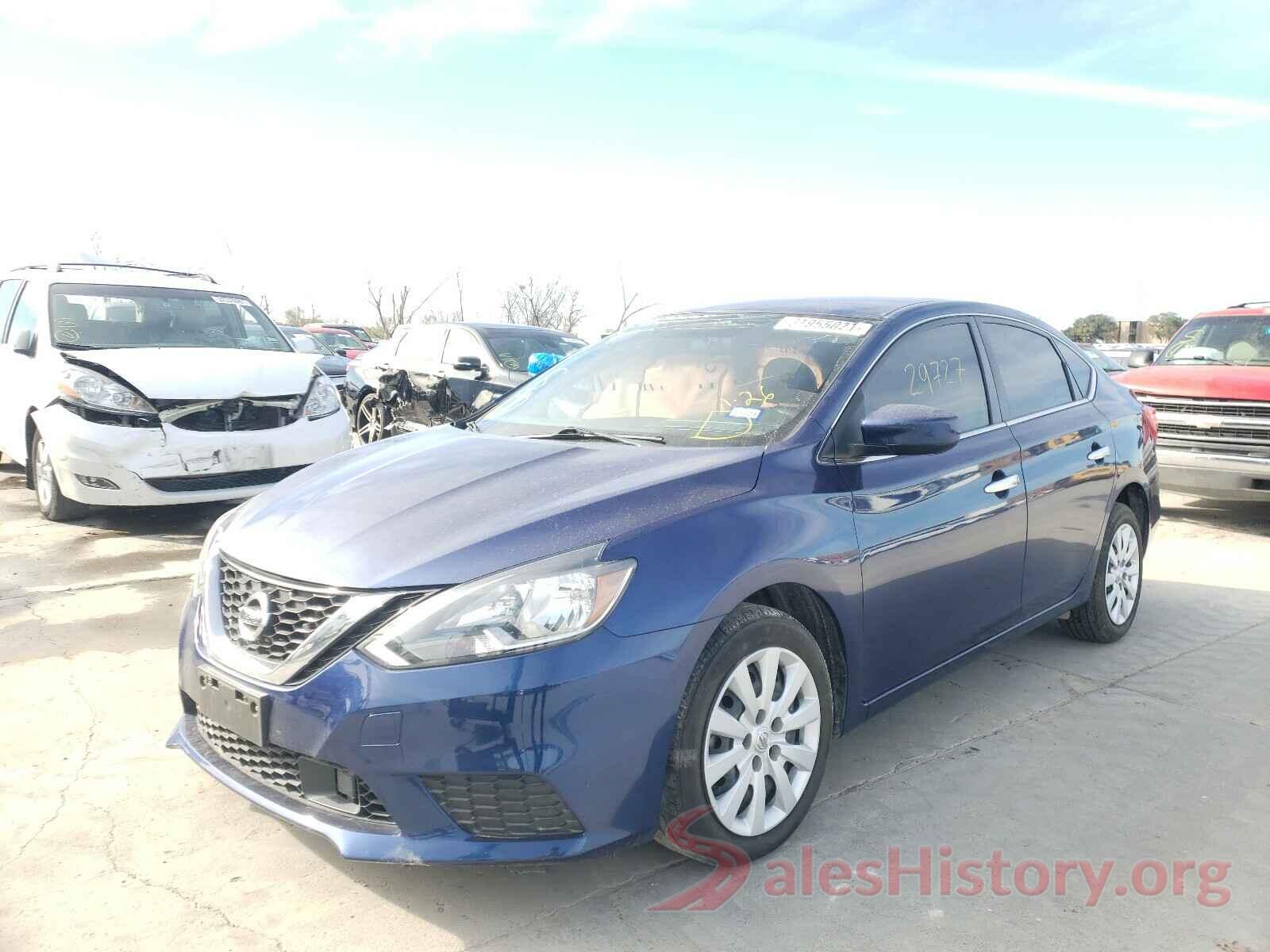 3N1AB7APXKY269721 2019 NISSAN SENTRA