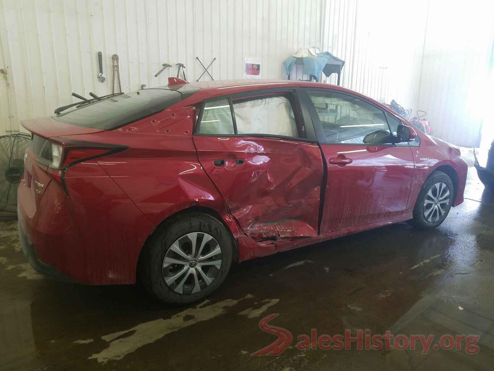 JTDL9RFU2K3009530 2019 TOYOTA PRIUS