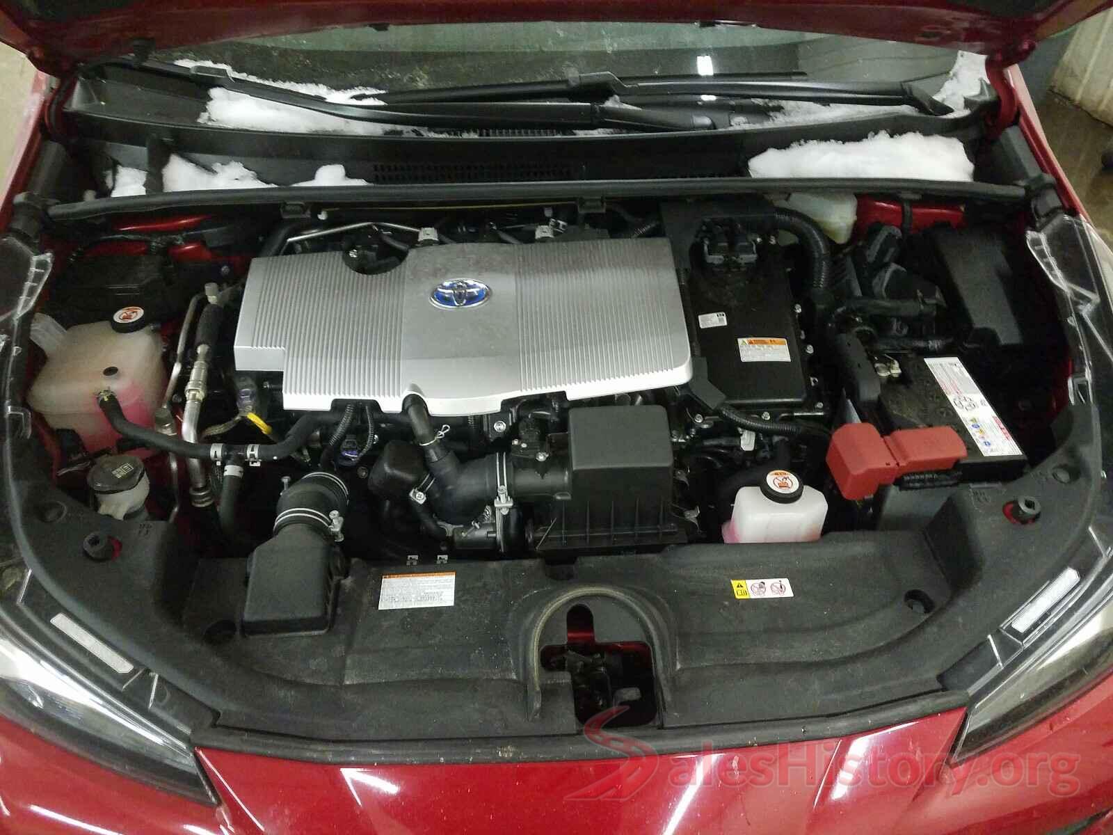 JTDL9RFU2K3009530 2019 TOYOTA PRIUS