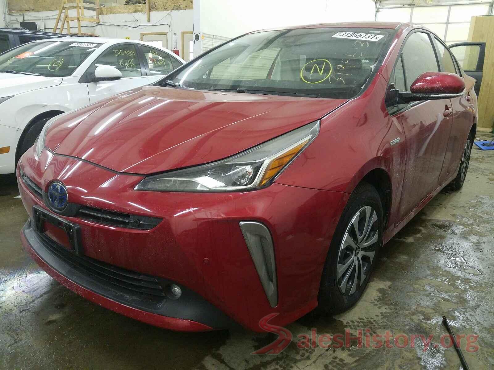 JTDL9RFU2K3009530 2019 TOYOTA PRIUS