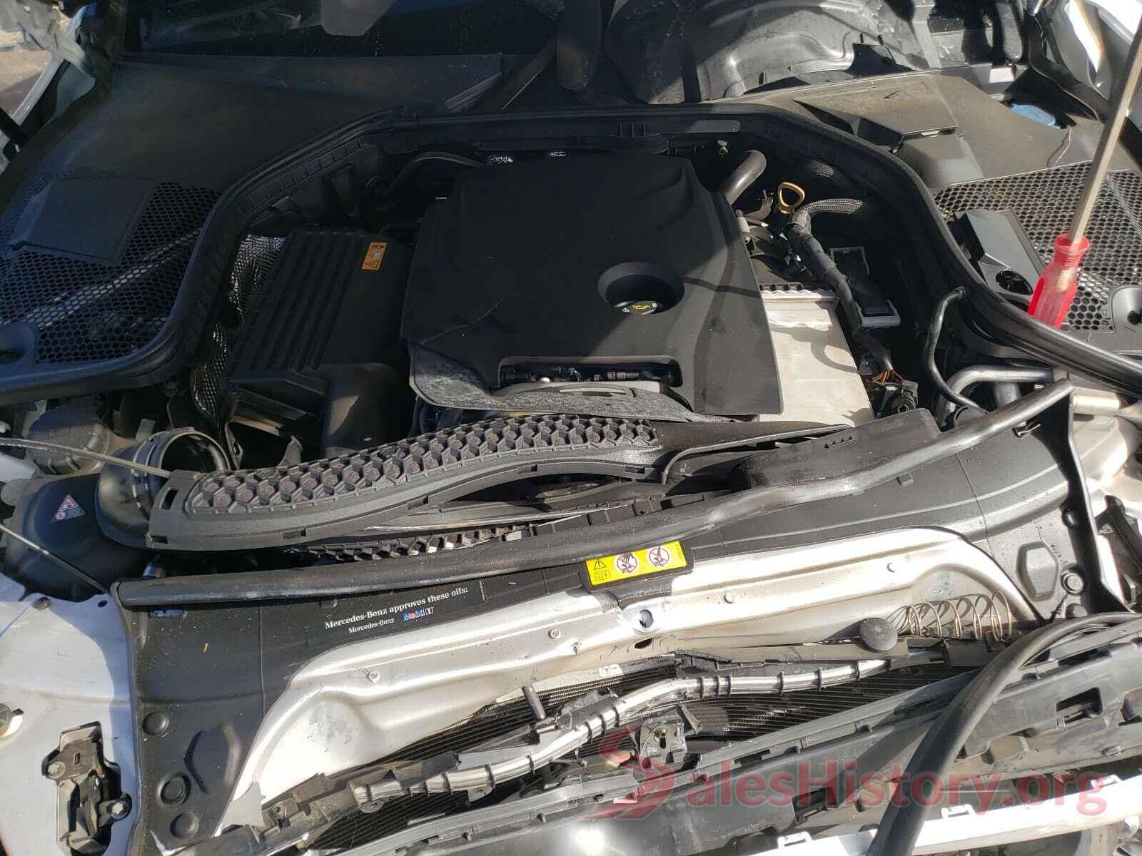 WDDWJ4JBXHF582153 2017 MERCEDES-BENZ C CLASS