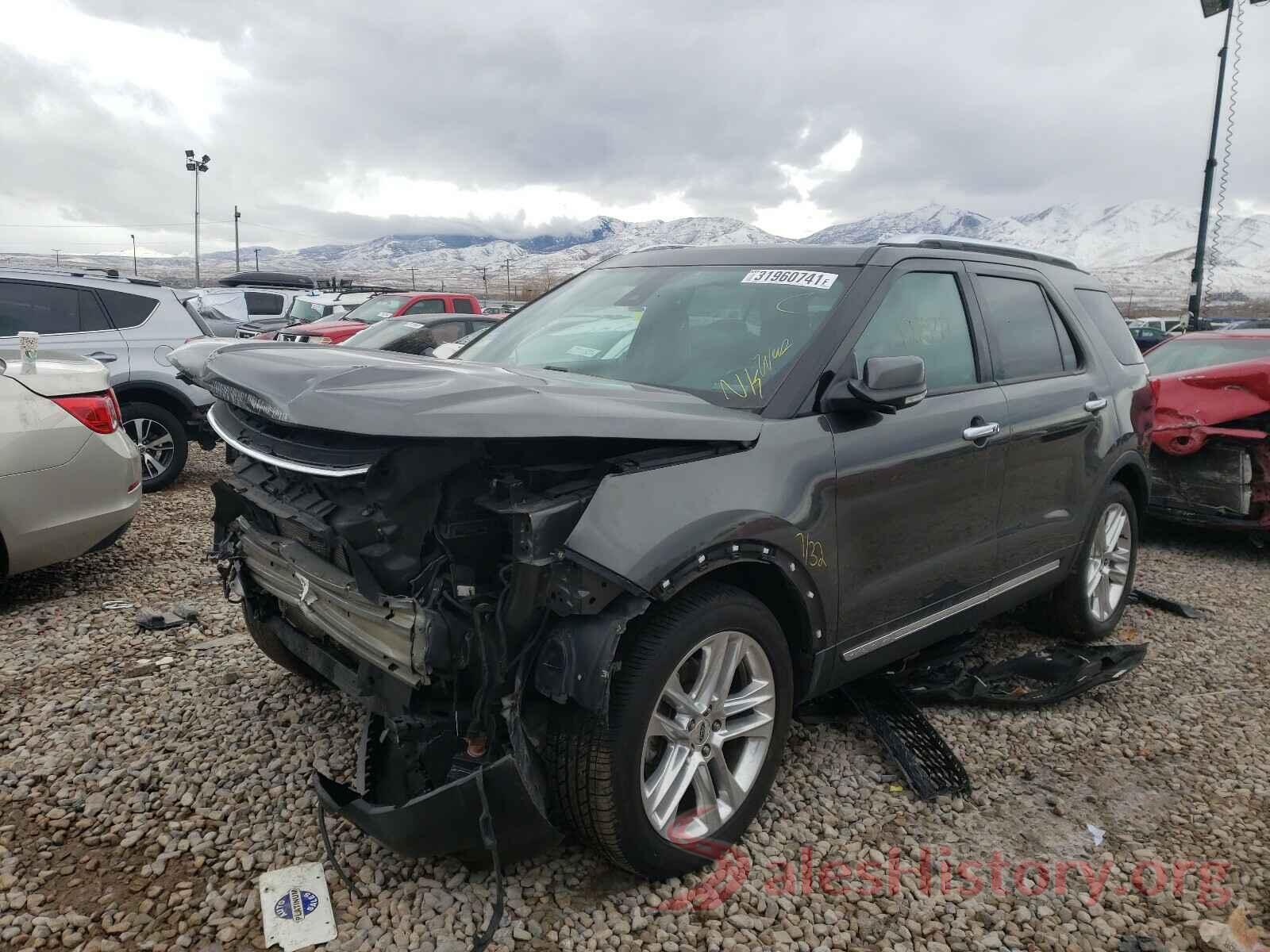 1FM5K7F89HGD42180 2017 FORD EXPLORER