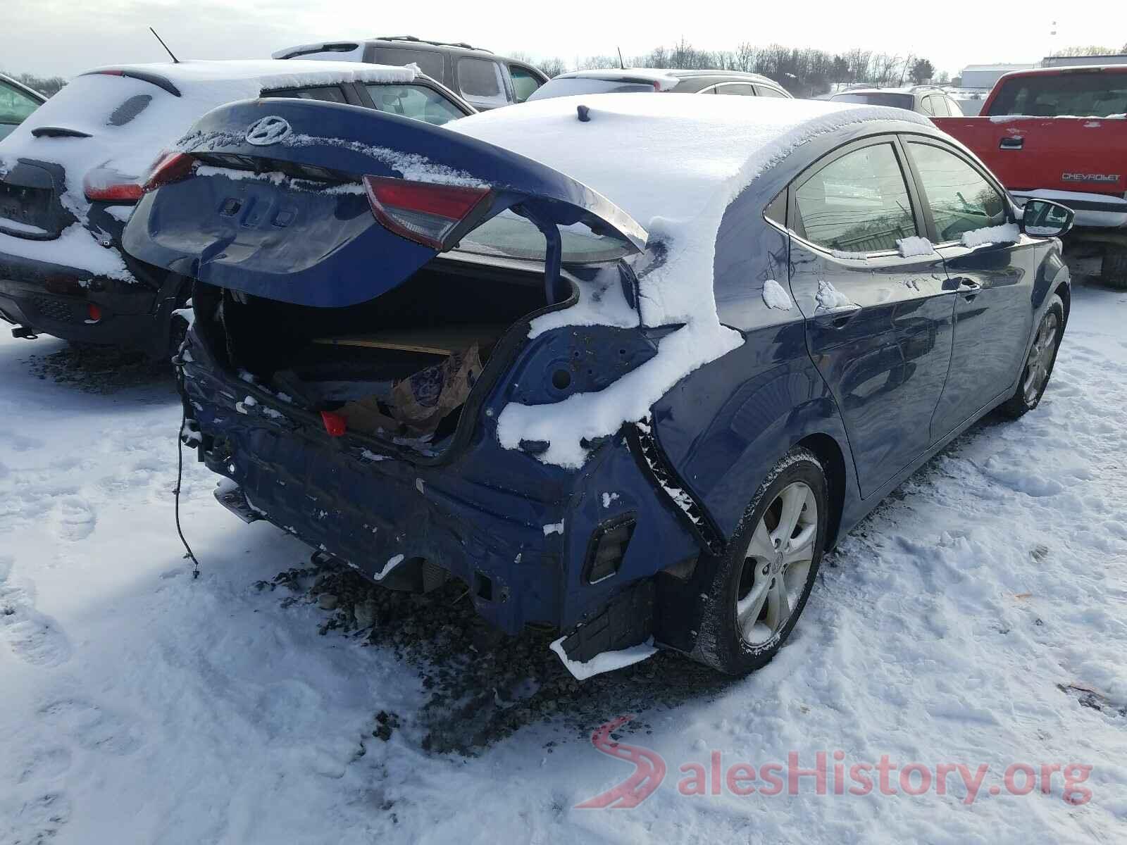 5NPDH4AE4GH781274 2016 HYUNDAI ELANTRA