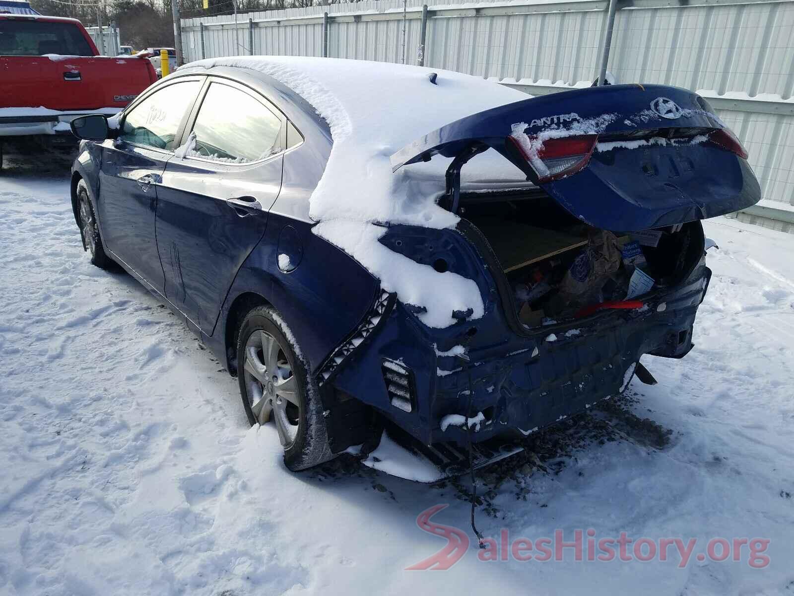 5NPDH4AE4GH781274 2016 HYUNDAI ELANTRA