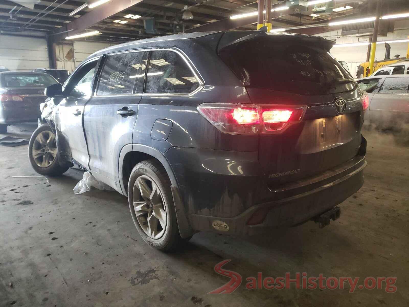 5TDDCRFH2GS016993 2016 TOYOTA HIGHLANDER