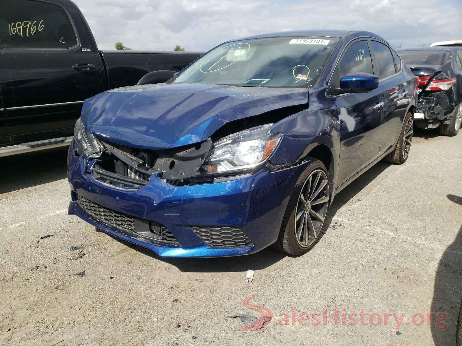 3N1AB7AP8KY425142 2019 NISSAN SENTRA