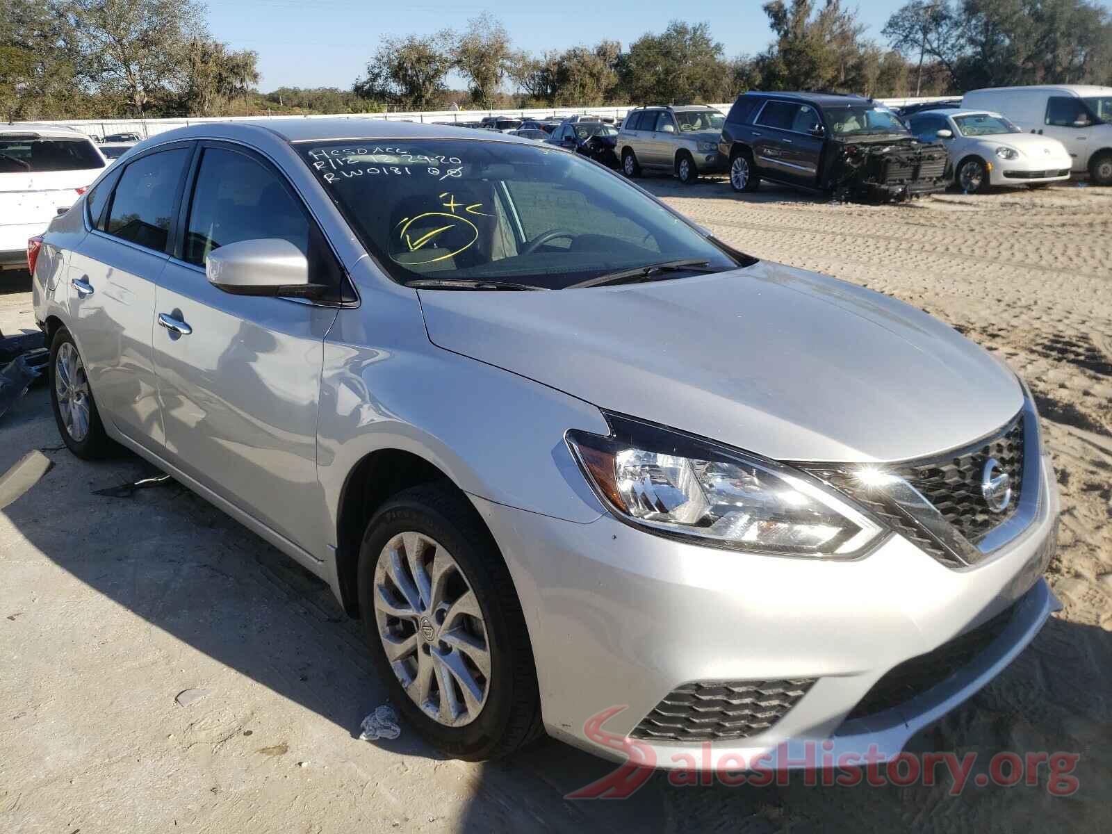 3N1AB7AP1KY255030 2019 NISSAN SENTRA