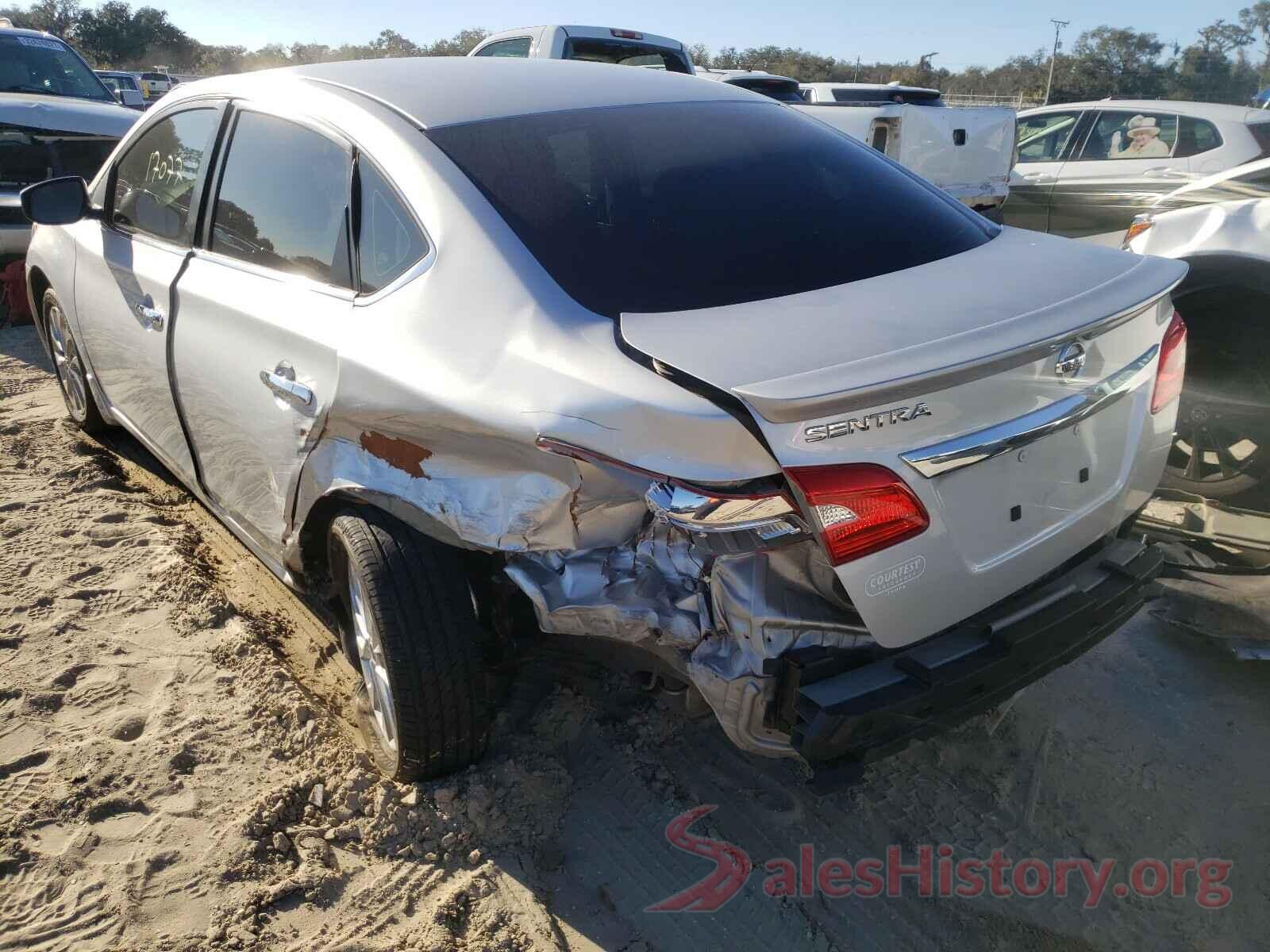 3N1AB7AP1KY255030 2019 NISSAN SENTRA