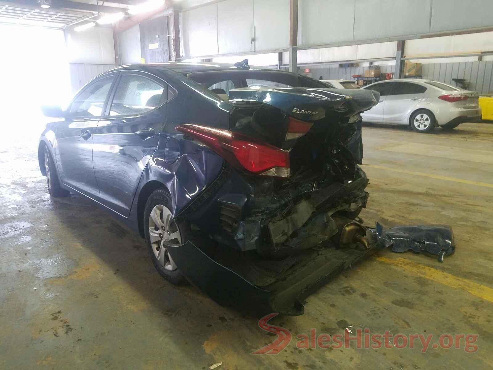 KMHDH4AE8GU607399 2016 HYUNDAI ELANTRA