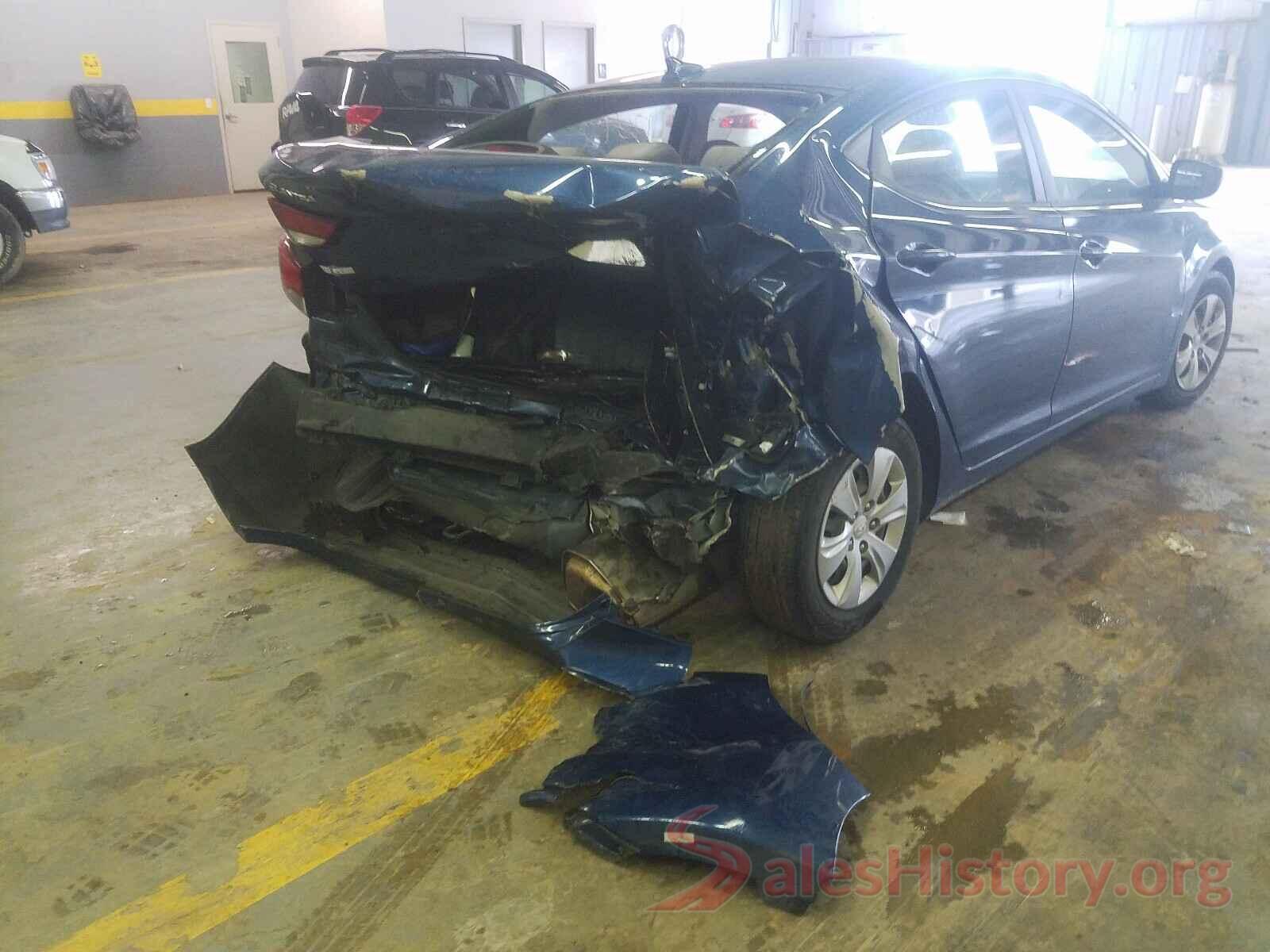 KMHDH4AE8GU607399 2016 HYUNDAI ELANTRA