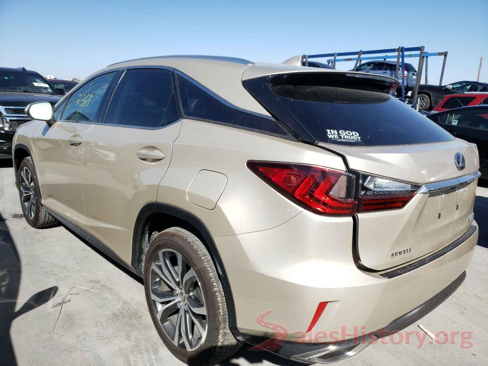 2T2ZZMCA1KC127370 2019 LEXUS RX350