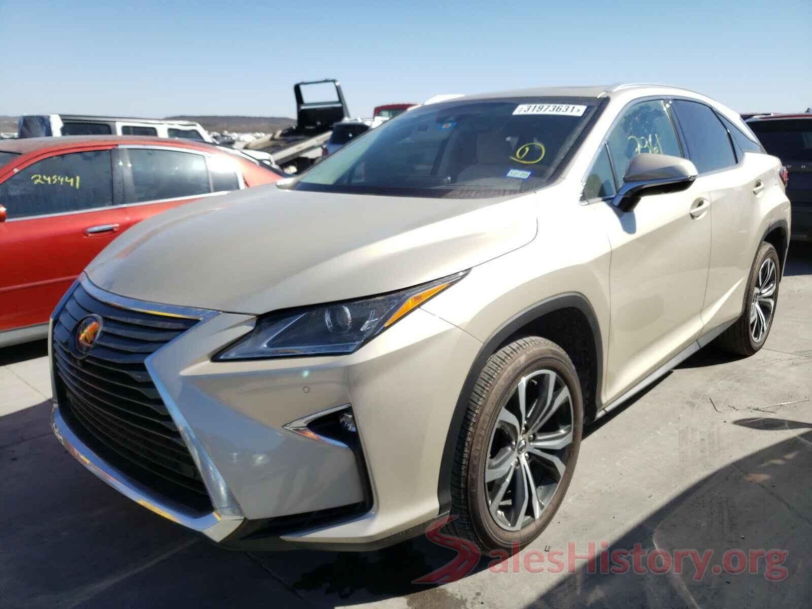 2T2ZZMCA1KC127370 2019 LEXUS RX350