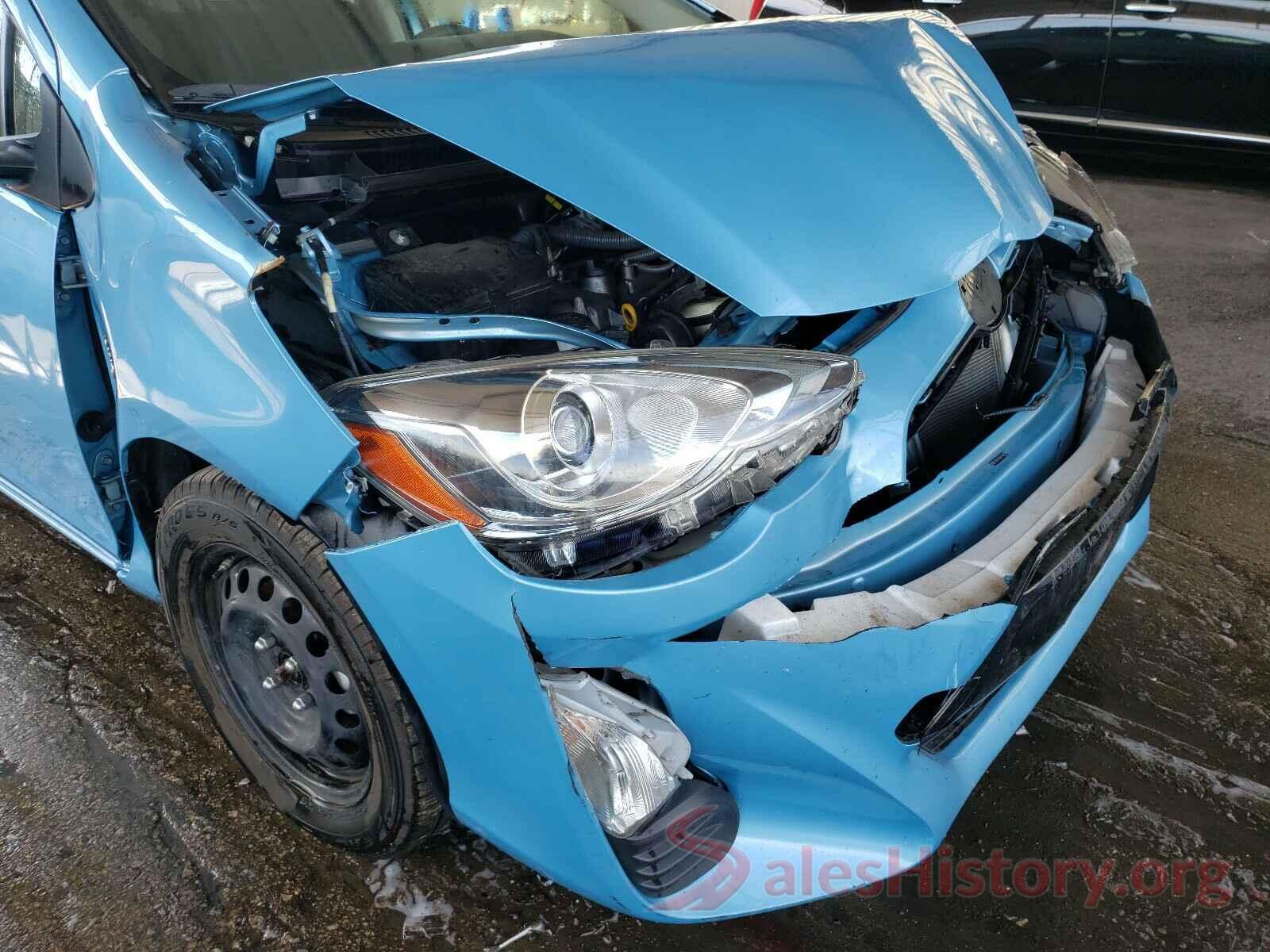 JTDKDTB38G1139416 2016 TOYOTA PRIUS