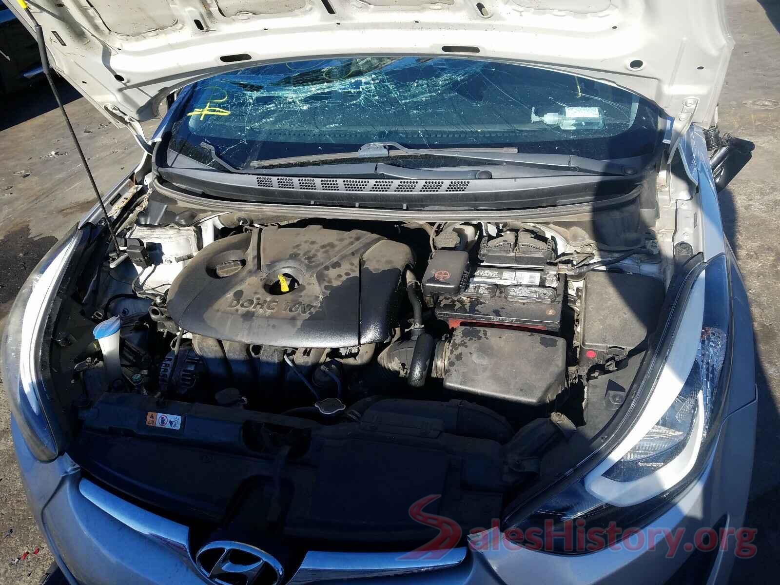 5NPDH4AE8GH748794 2016 HYUNDAI ELANTRA