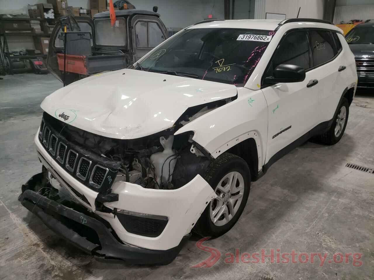 3C4NJDAB1JT307692 2018 JEEP COMPASS