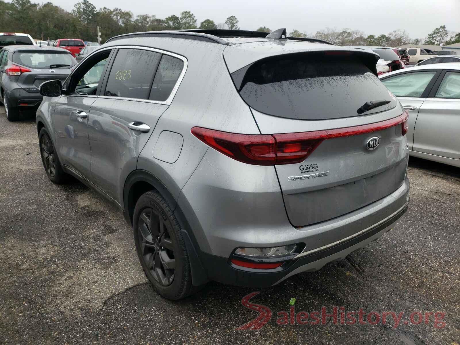 KNDP63AC0L7652216 2020 KIA SPORTAGE