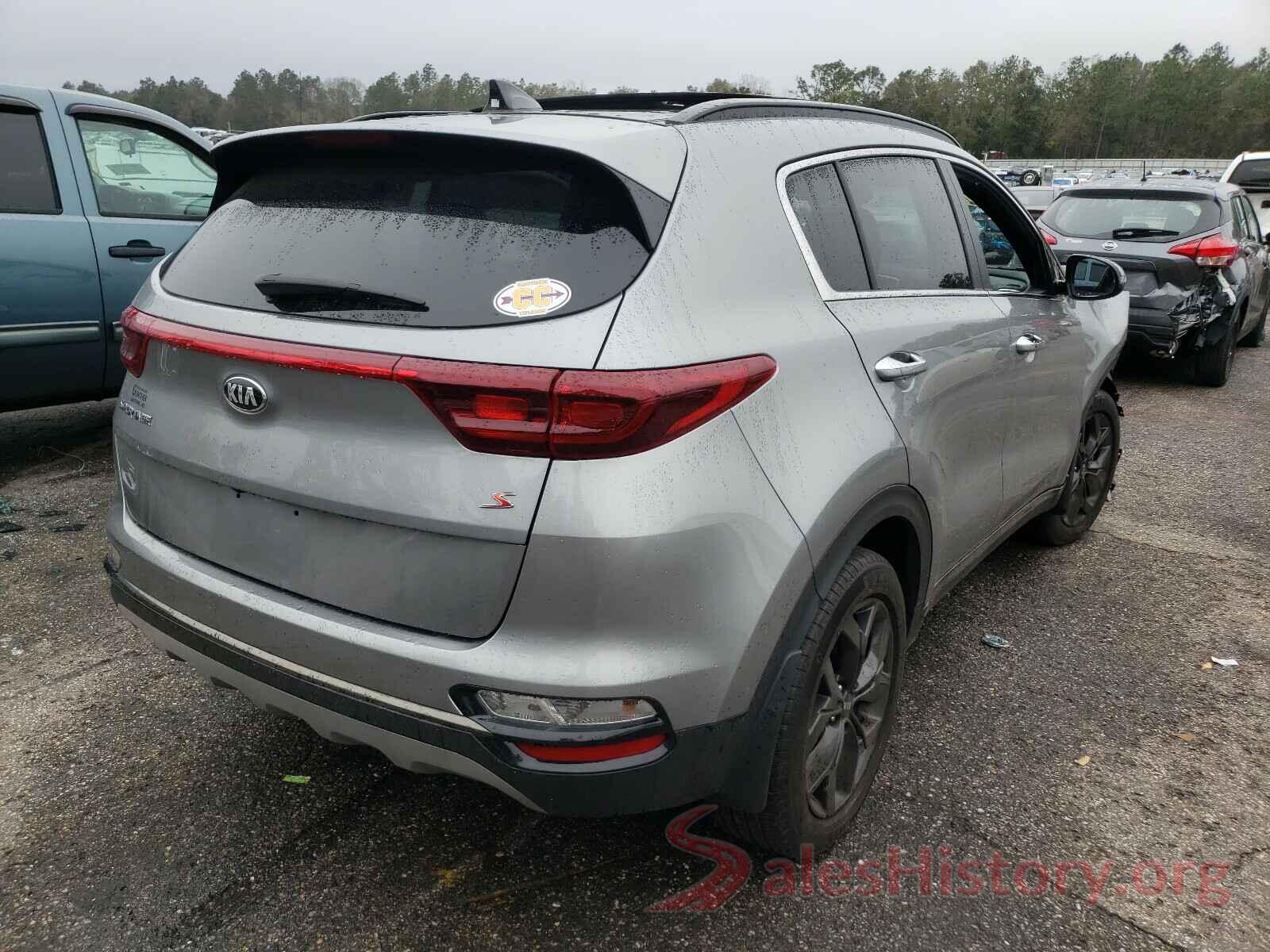 KNDP63AC0L7652216 2020 KIA SPORTAGE