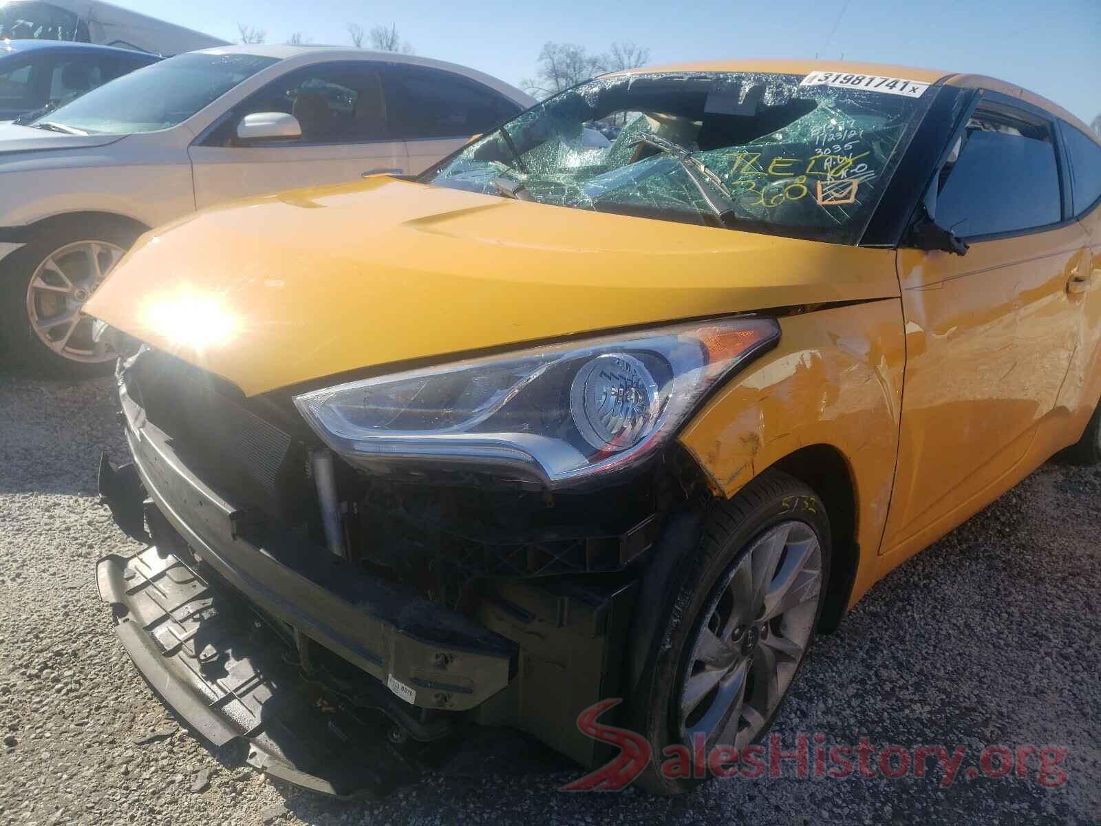 KMHTC6ADXGU303035 2016 HYUNDAI VELOSTER