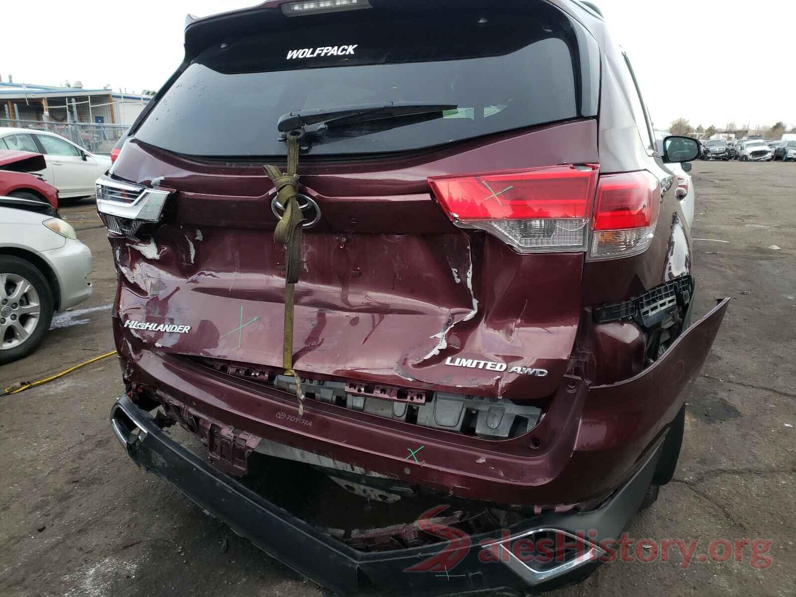 5TDDZRFH9JS869610 2018 TOYOTA HIGHLANDER