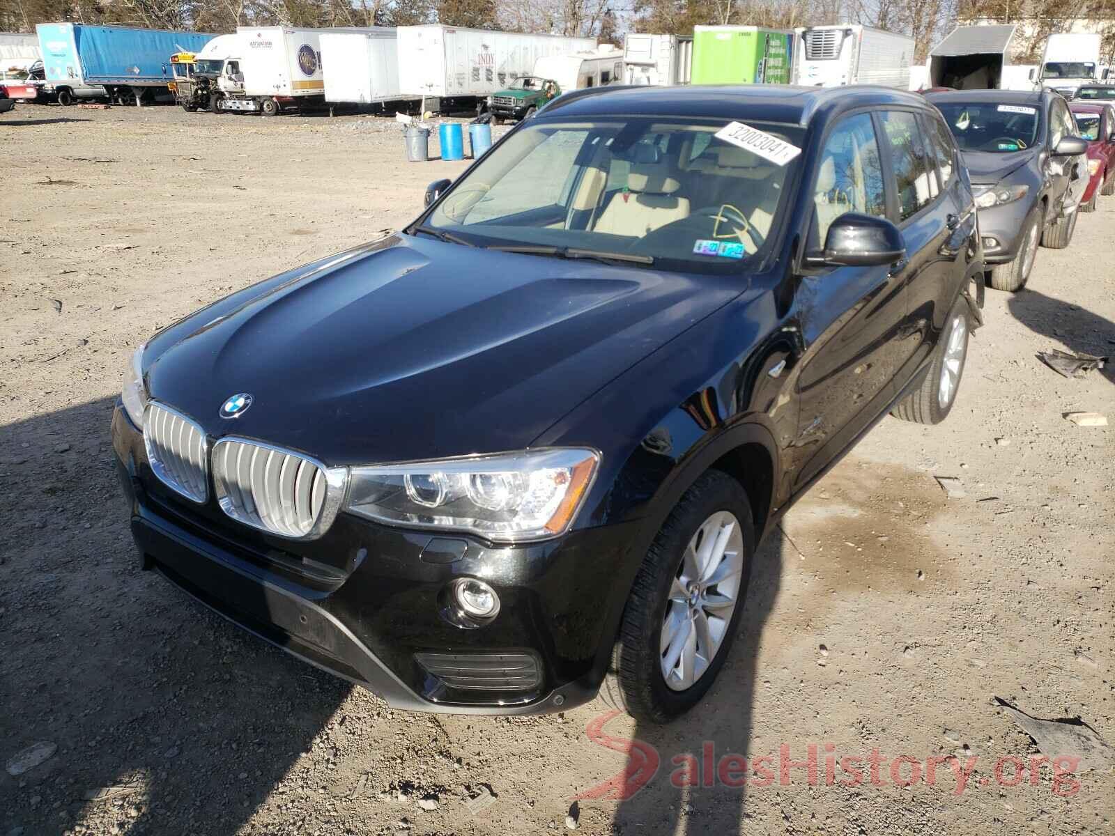 5UXWX9C38H0W71474 2017 BMW X3