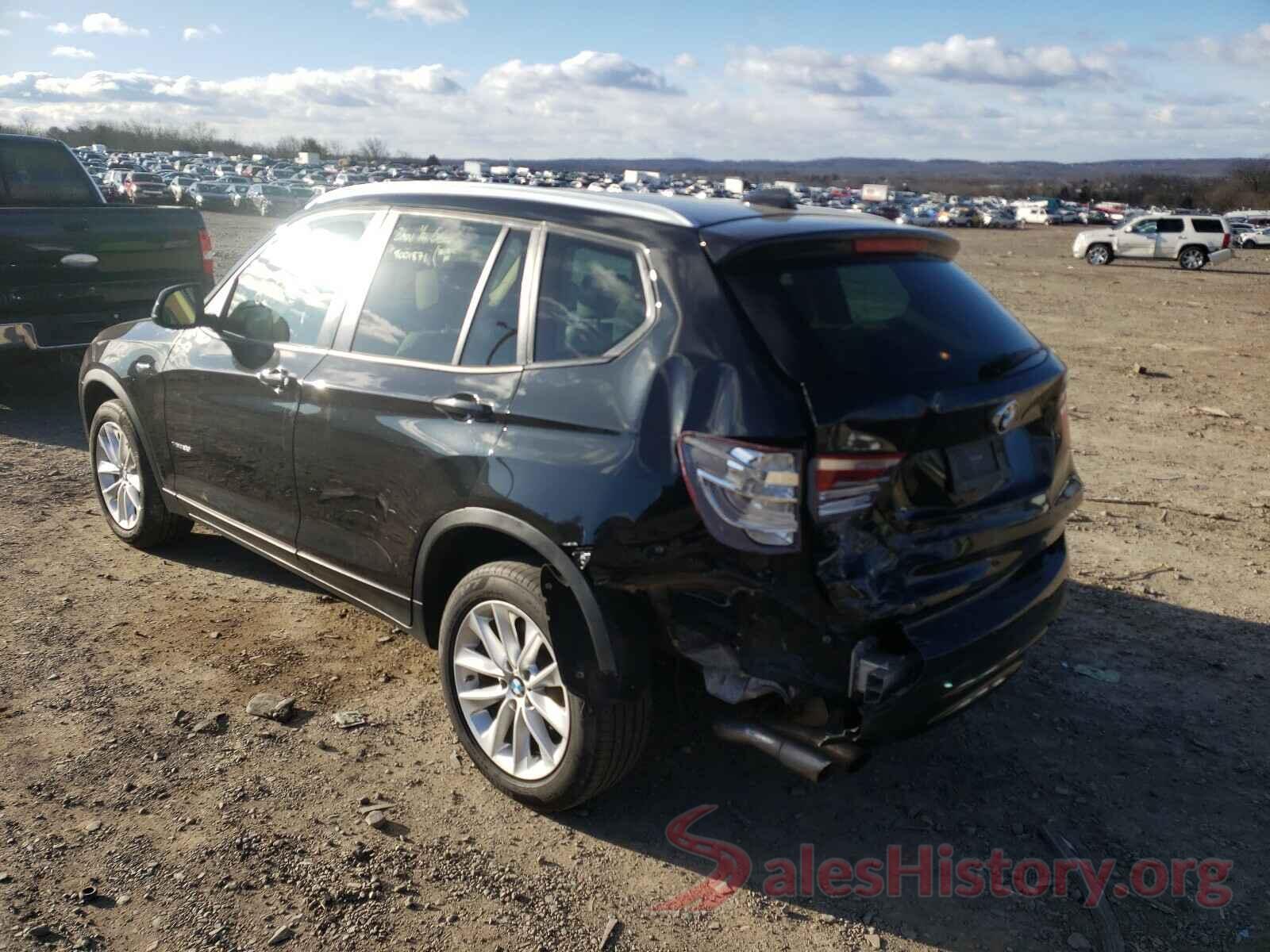 5UXWX9C38H0W71474 2017 BMW X3