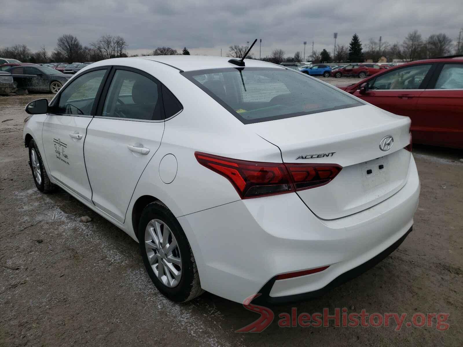 3KPC24A67LE118530 2020 HYUNDAI ACCENT