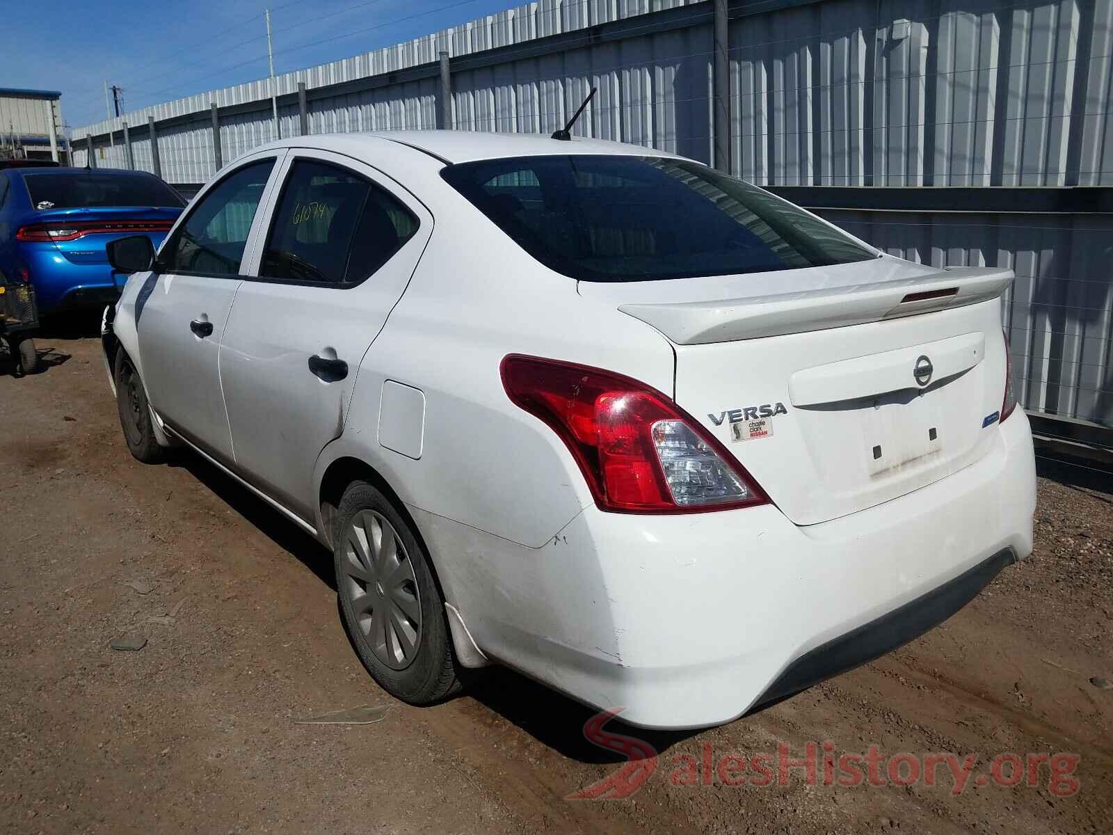 3N1CN7AP1GL888910 2016 NISSAN VERSA