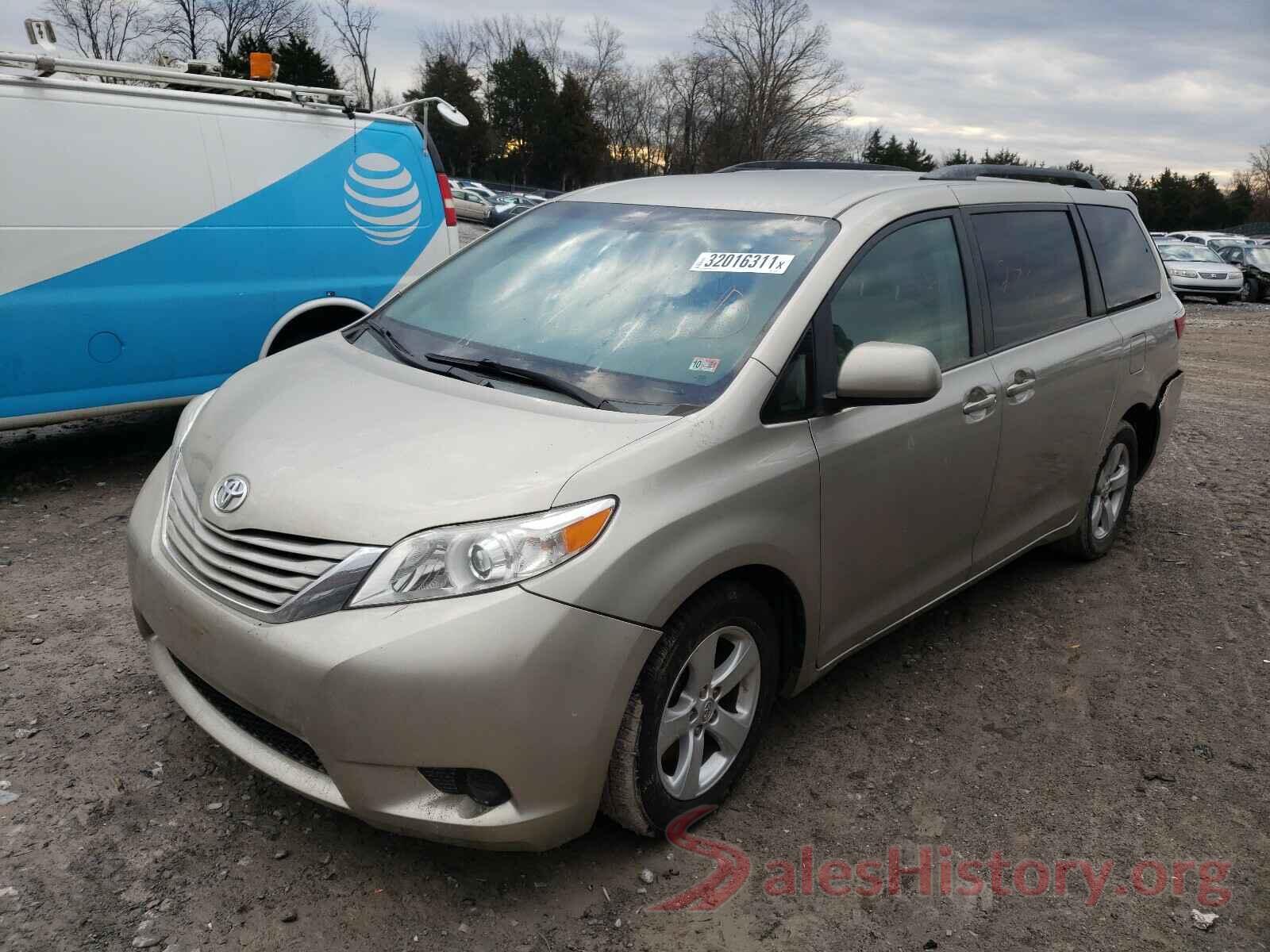 5TDKK3DC1GS705776 2016 TOYOTA SIENNA