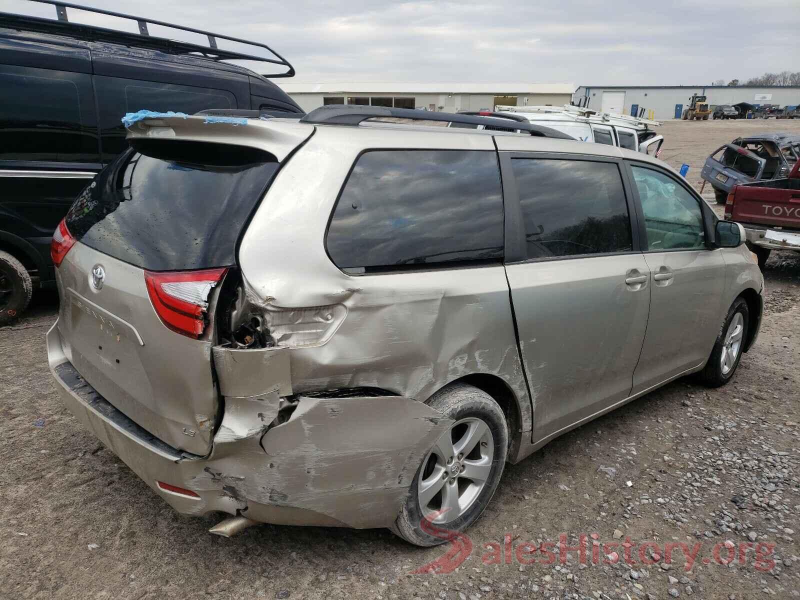 5TDKK3DC1GS705776 2016 TOYOTA SIENNA