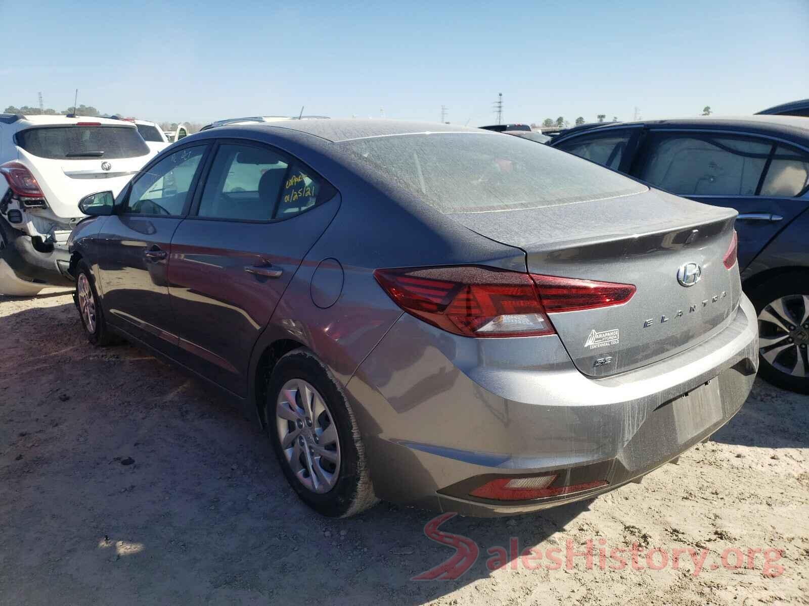 KMHD74LF3KU804918 2019 HYUNDAI ELANTRA