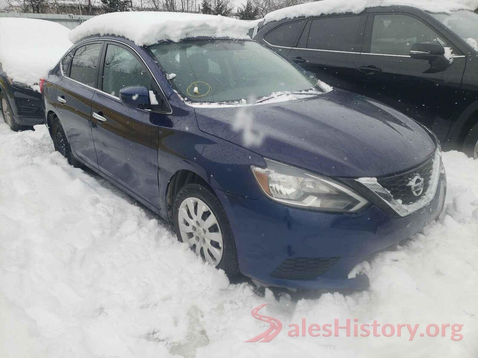 3N1AB7AP0HL663993 2017 NISSAN SENTRA