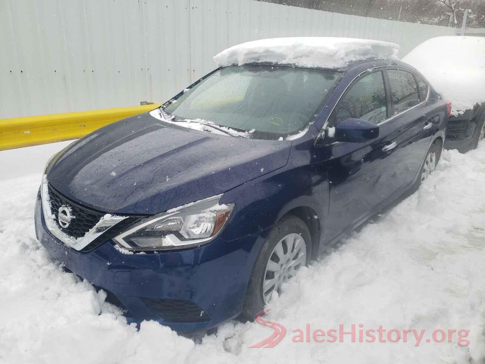 3N1AB7AP0HL663993 2017 NISSAN SENTRA