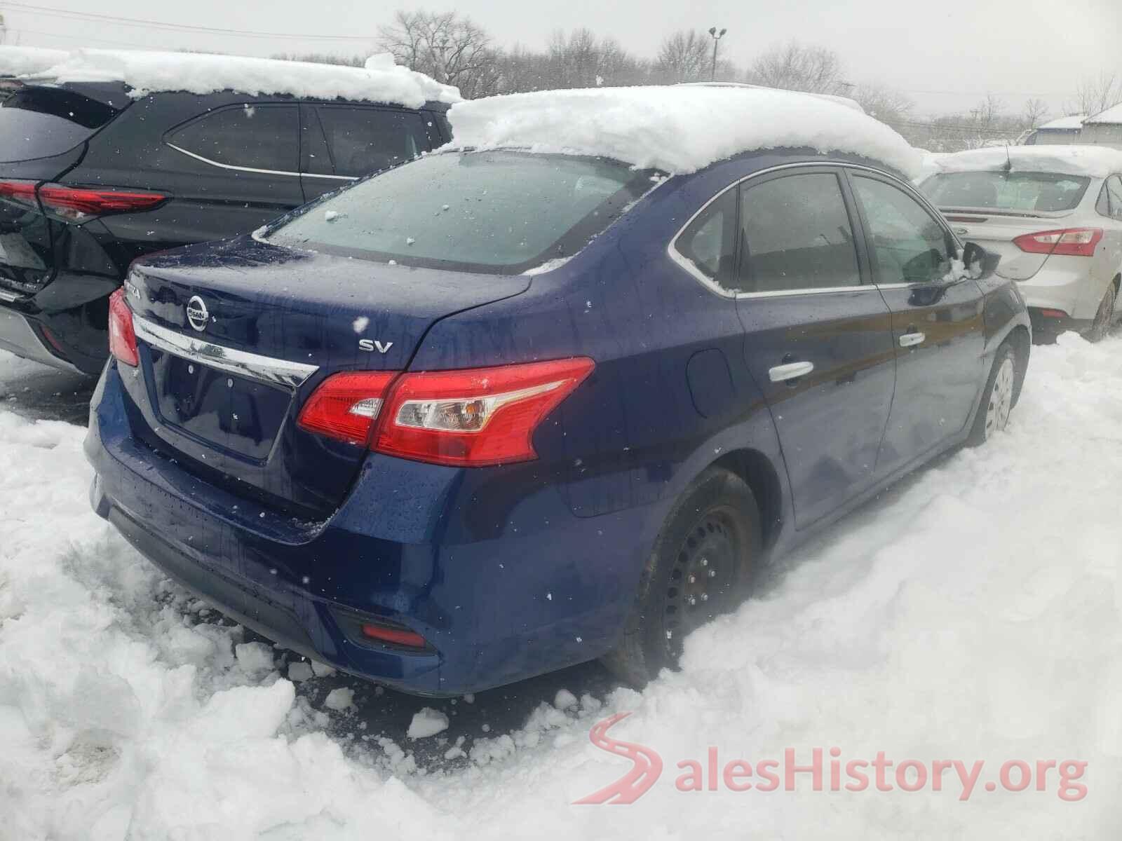 3N1AB7AP0HL663993 2017 NISSAN SENTRA