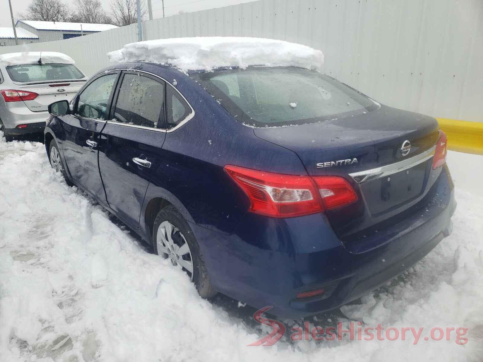 3N1AB7AP0HL663993 2017 NISSAN SENTRA