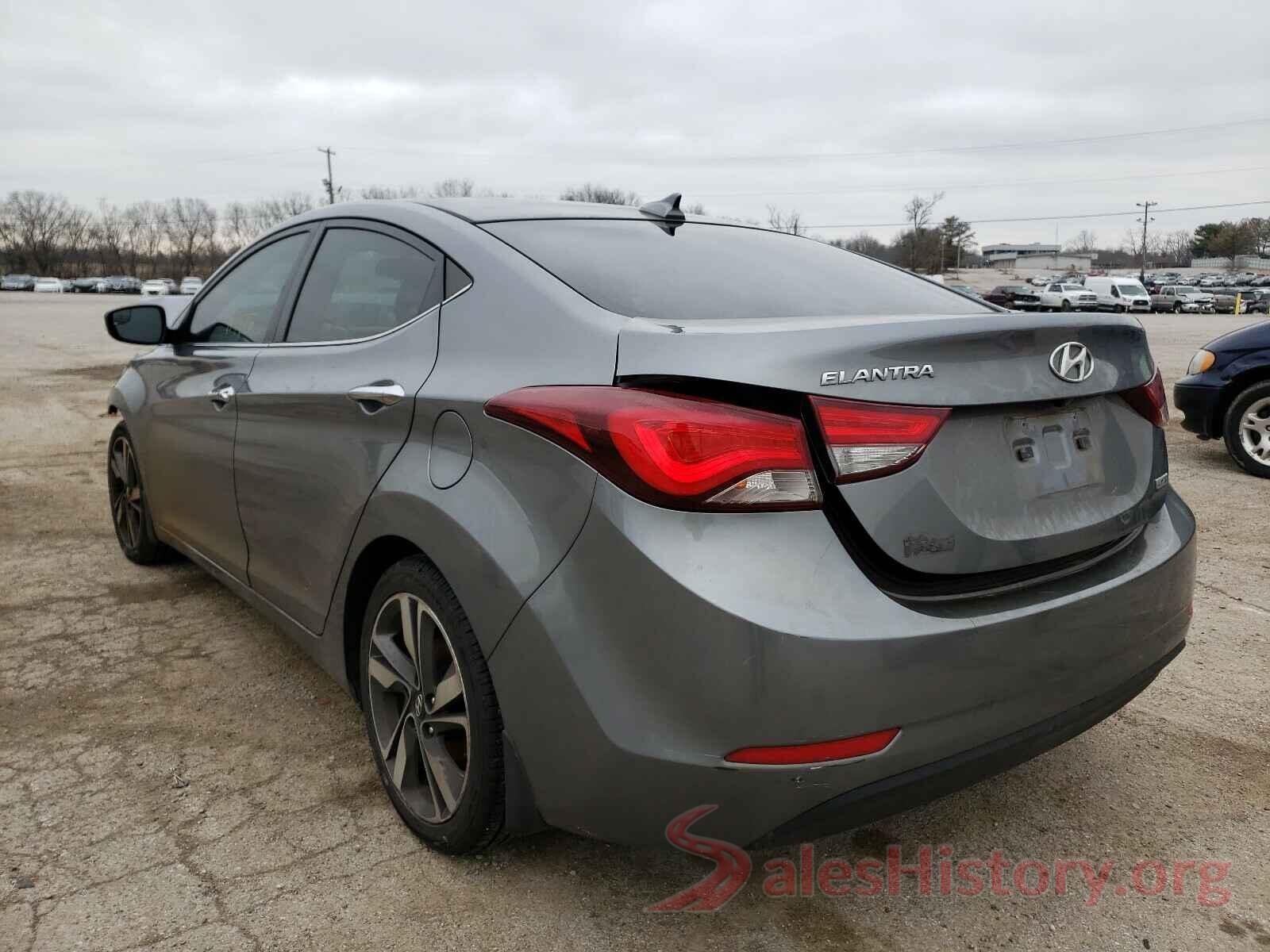 KMHDH4AE3GU595811 2016 HYUNDAI ELANTRA