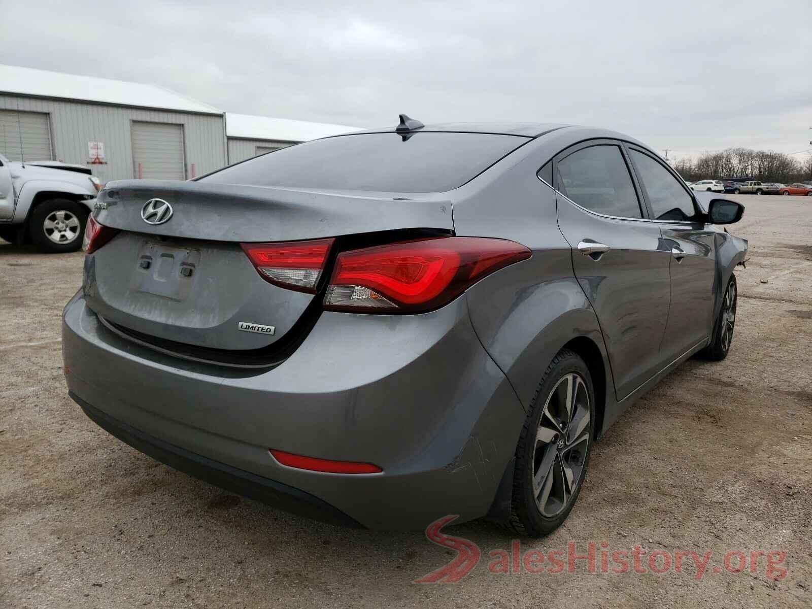 KMHDH4AE3GU595811 2016 HYUNDAI ELANTRA