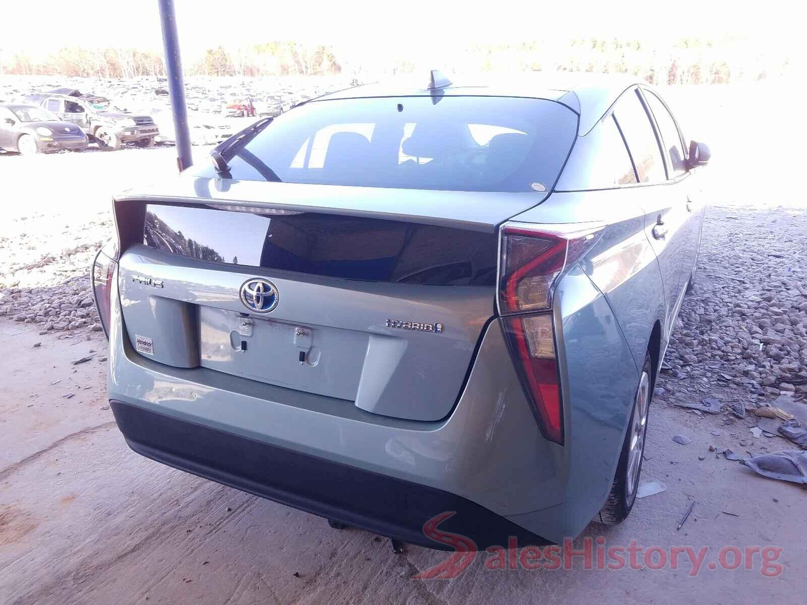 JTDKBRFU5G3009481 2016 TOYOTA PRIUS