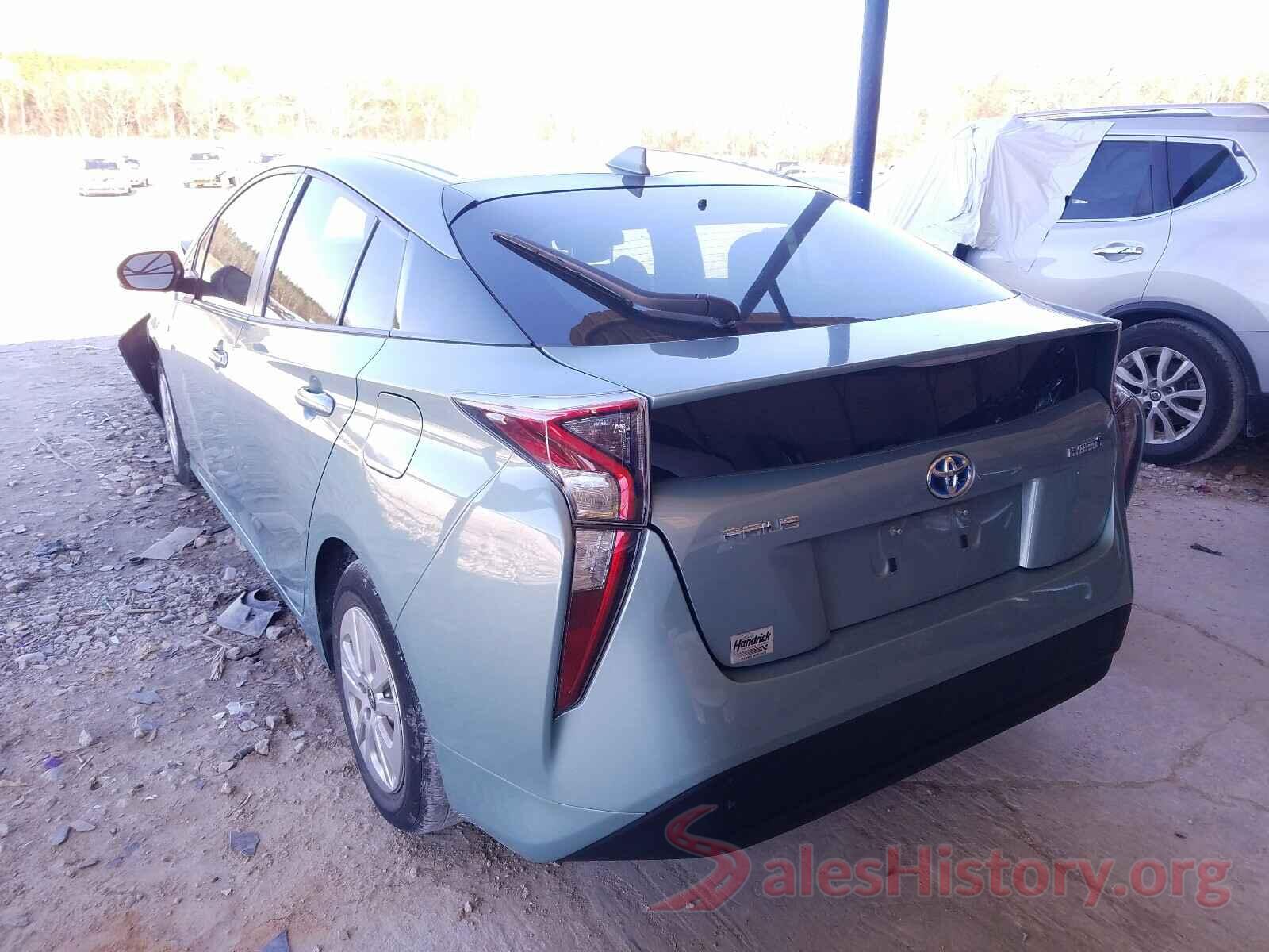 JTDKBRFU5G3009481 2016 TOYOTA PRIUS