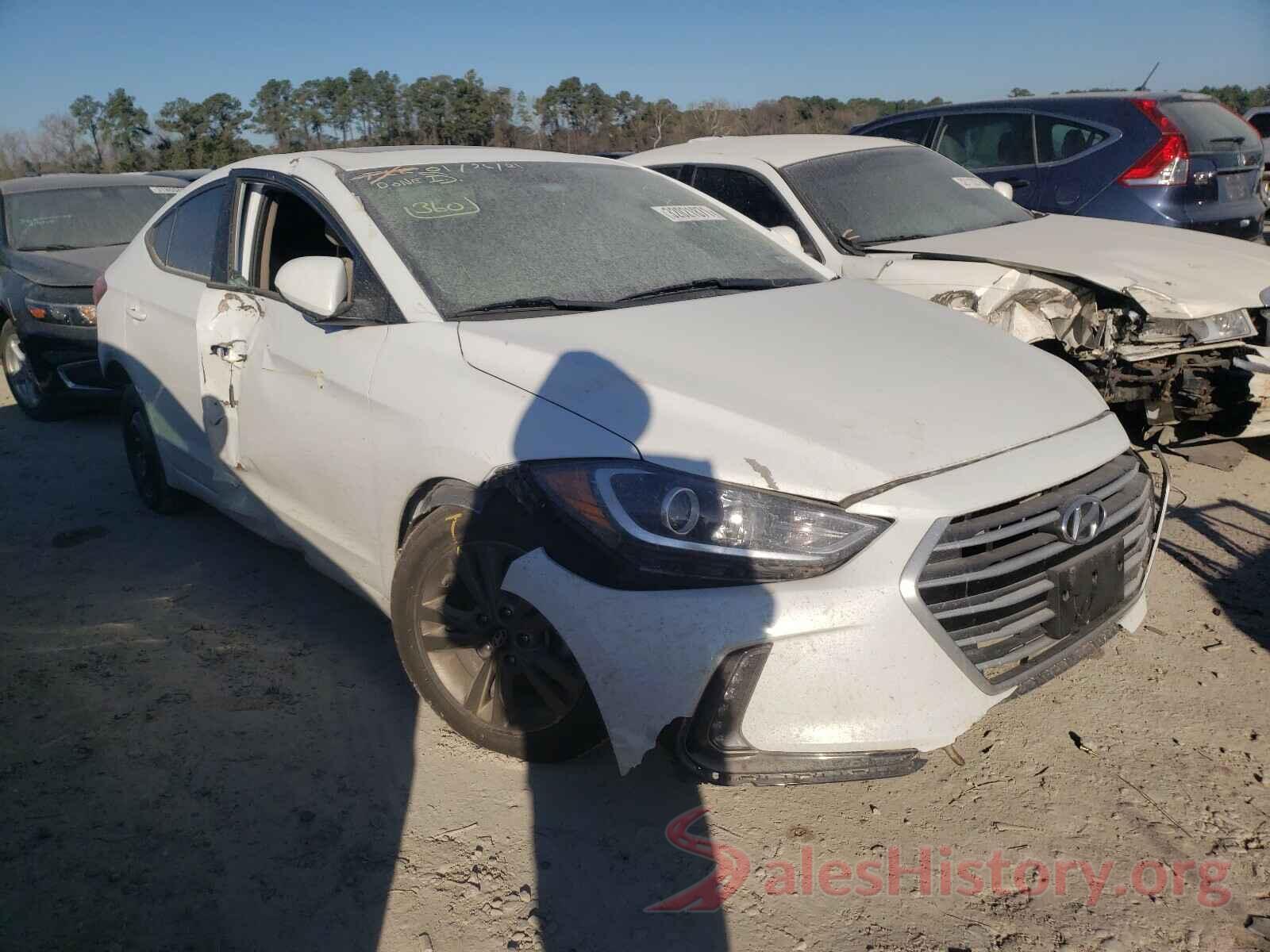 5NPD84LF8JH306210 2018 HYUNDAI ELANTRA