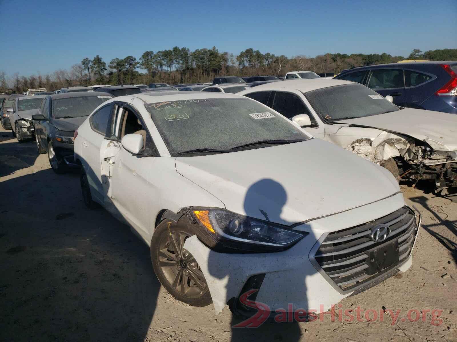 5NPD84LF8JH306210 2018 HYUNDAI ELANTRA