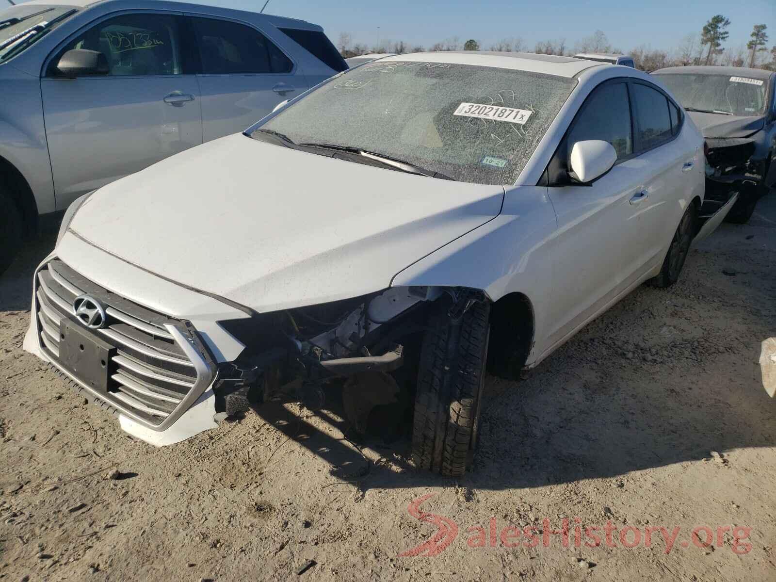 5NPD84LF8JH306210 2018 HYUNDAI ELANTRA